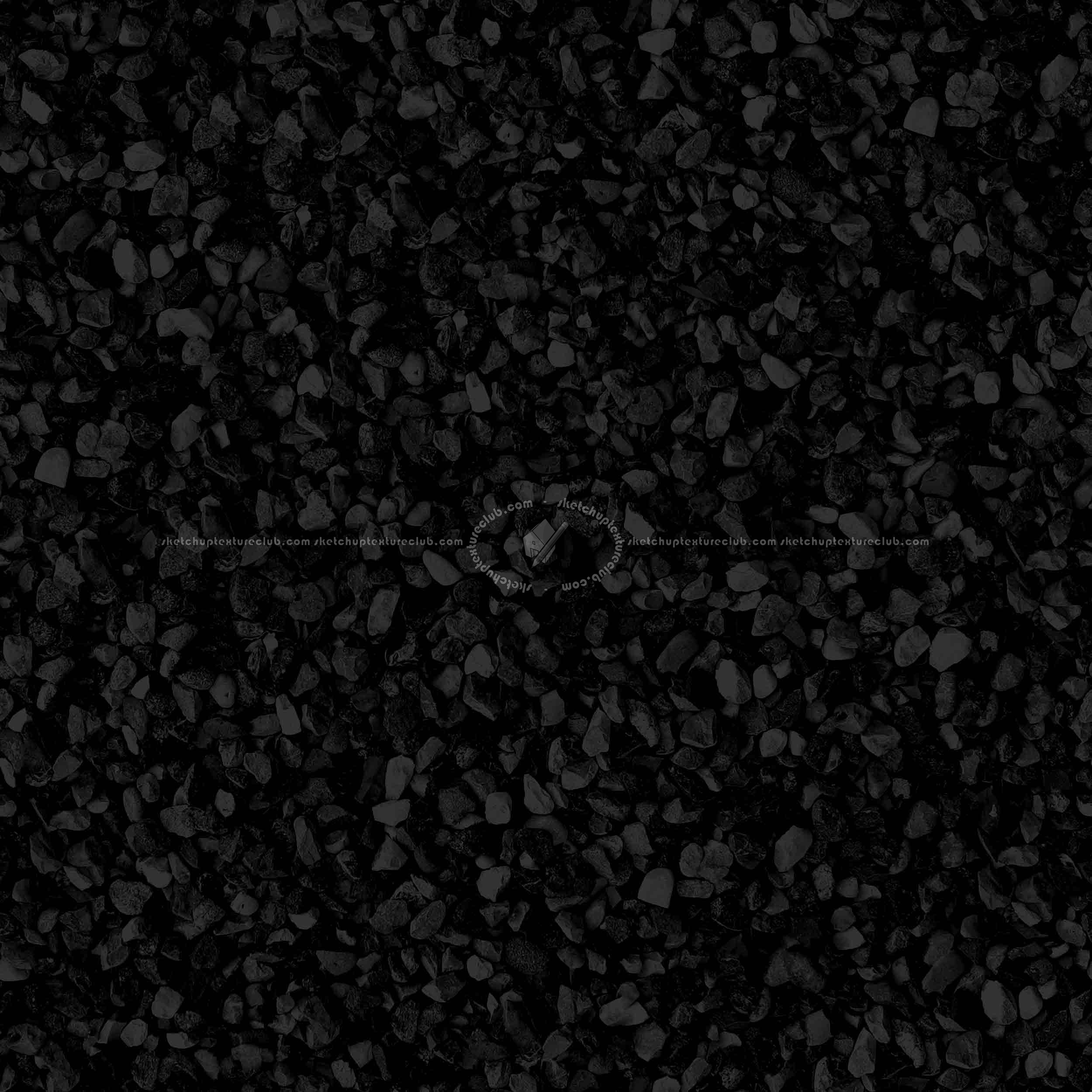 Textures   -   NATURE ELEMENTS   -   GRAVEL & PEBBLES  - Gravel texture seamless 19804 - Specular