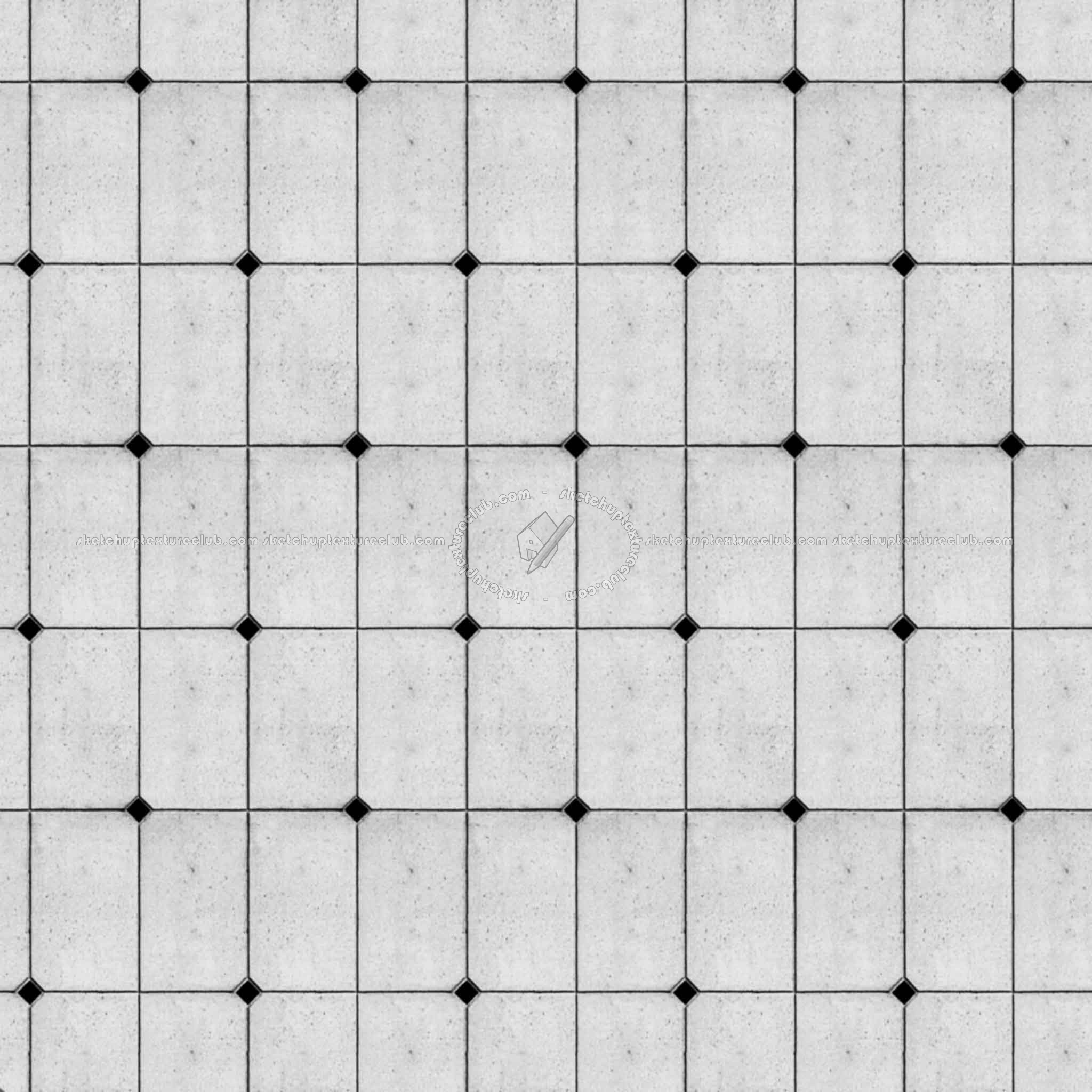 Textures   -   ARCHITECTURE   -   PAVING OUTDOOR   -   Concrete   -   Blocks regular  - Paving outdoor concrete regular block texture seamless 05753 - Bump