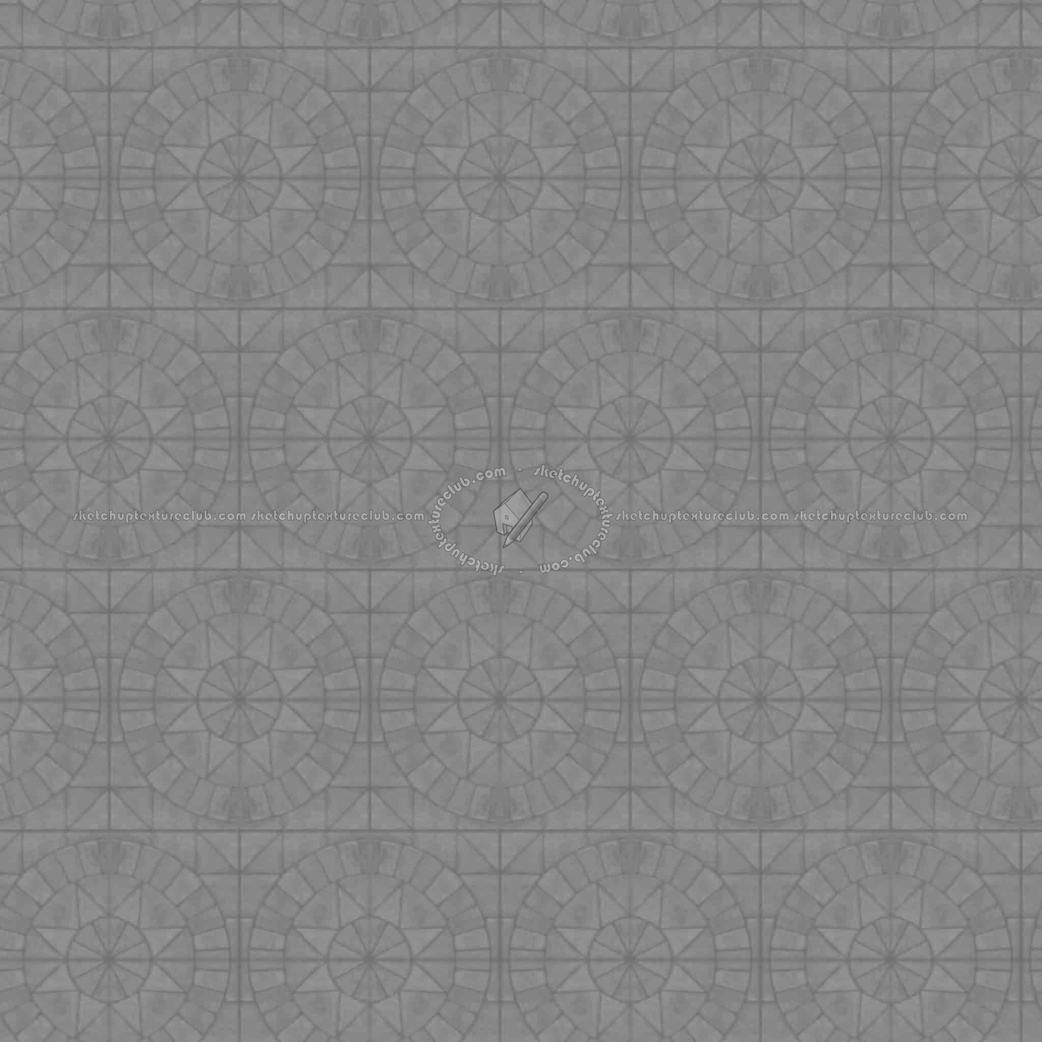 Textures   -   ARCHITECTURE   -   PAVING OUTDOOR   -   Pavers stone   -   Blocks mixed  - Slate paver stone mixed size texture seamless 18104 - Displacement