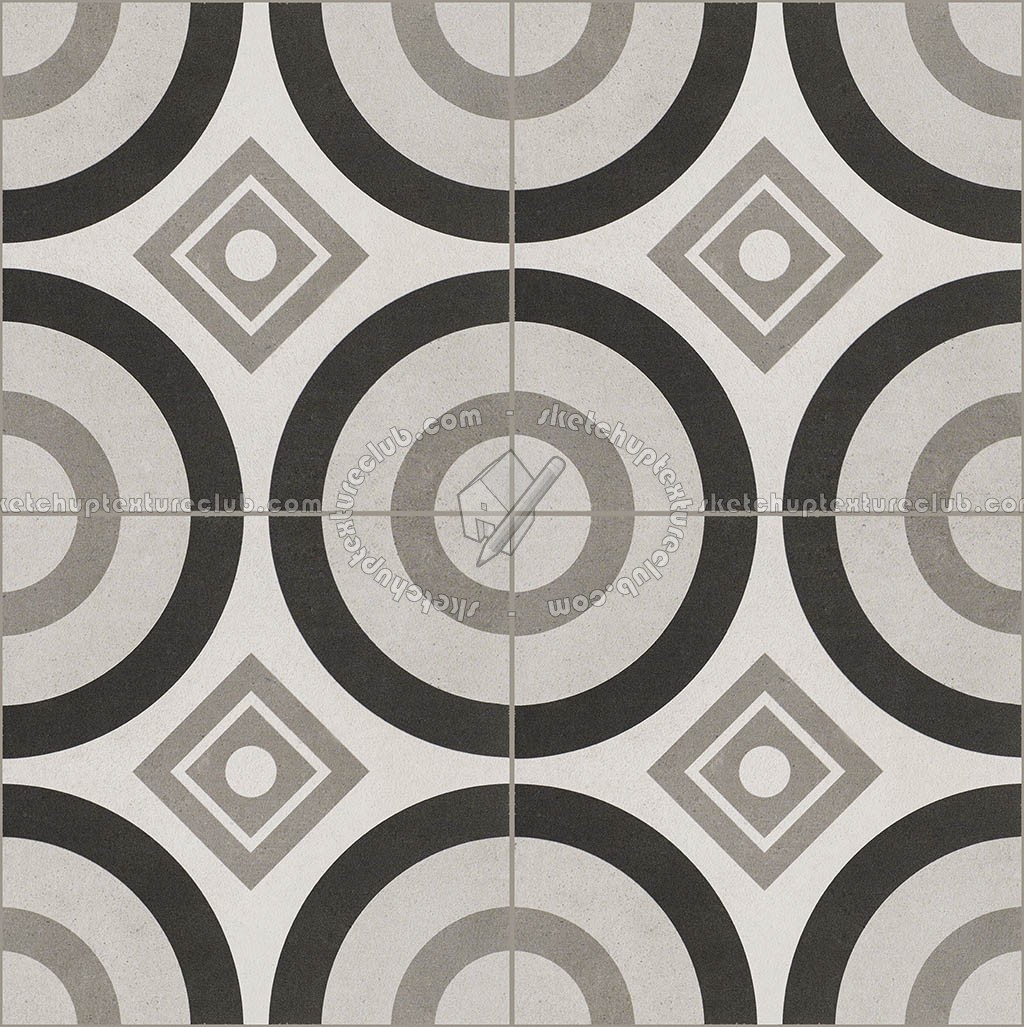 Textures   -   ARCHITECTURE   -   TILES INTERIOR   -   Cement - Encaustic   -   Cement  - cementine tiles Pbr texture seamless 22122 (seamless)