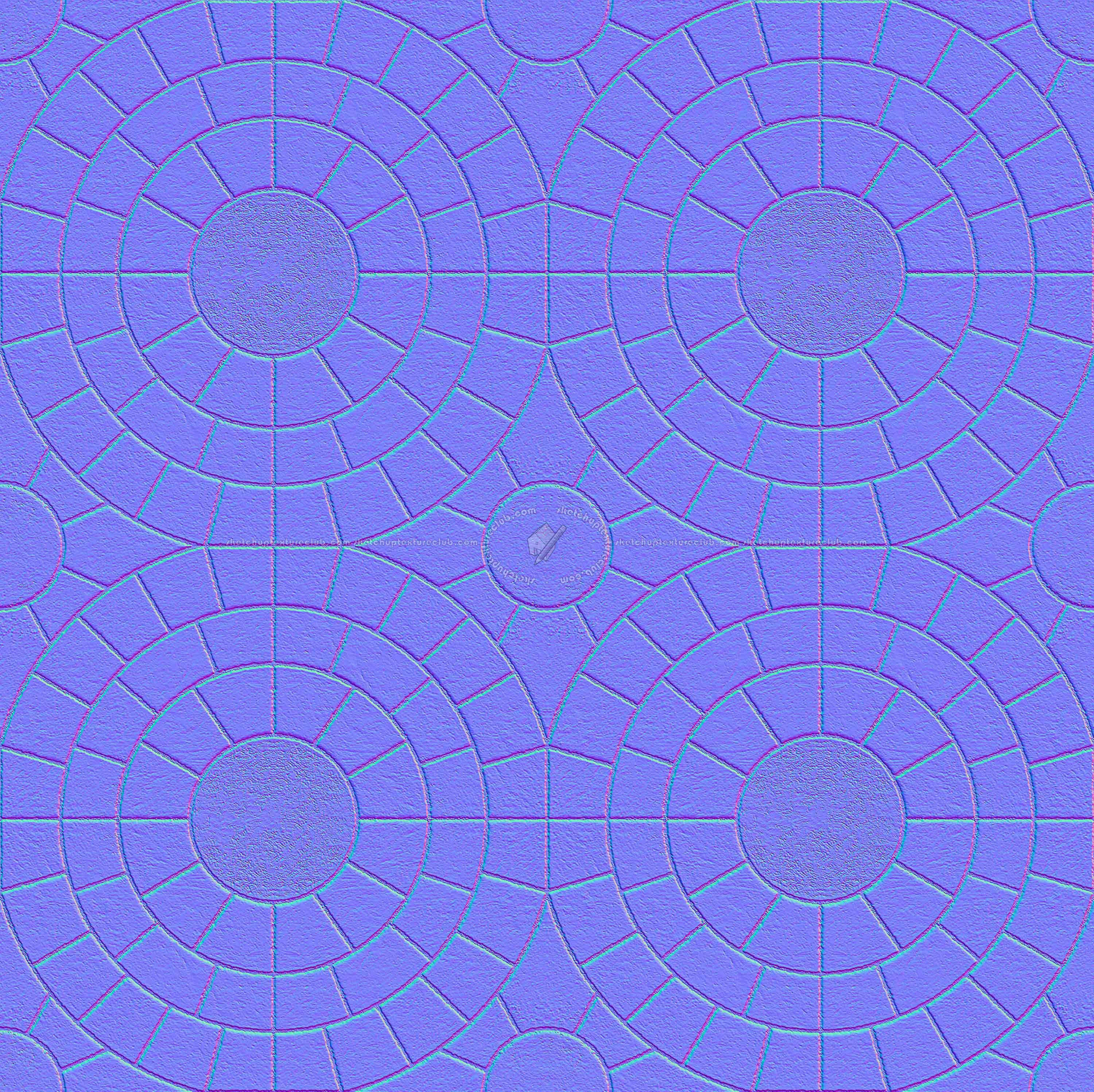 Textures - FREE PBR TEXTURES - cobblestone pavement PBR texture seamless 21446 - Normal