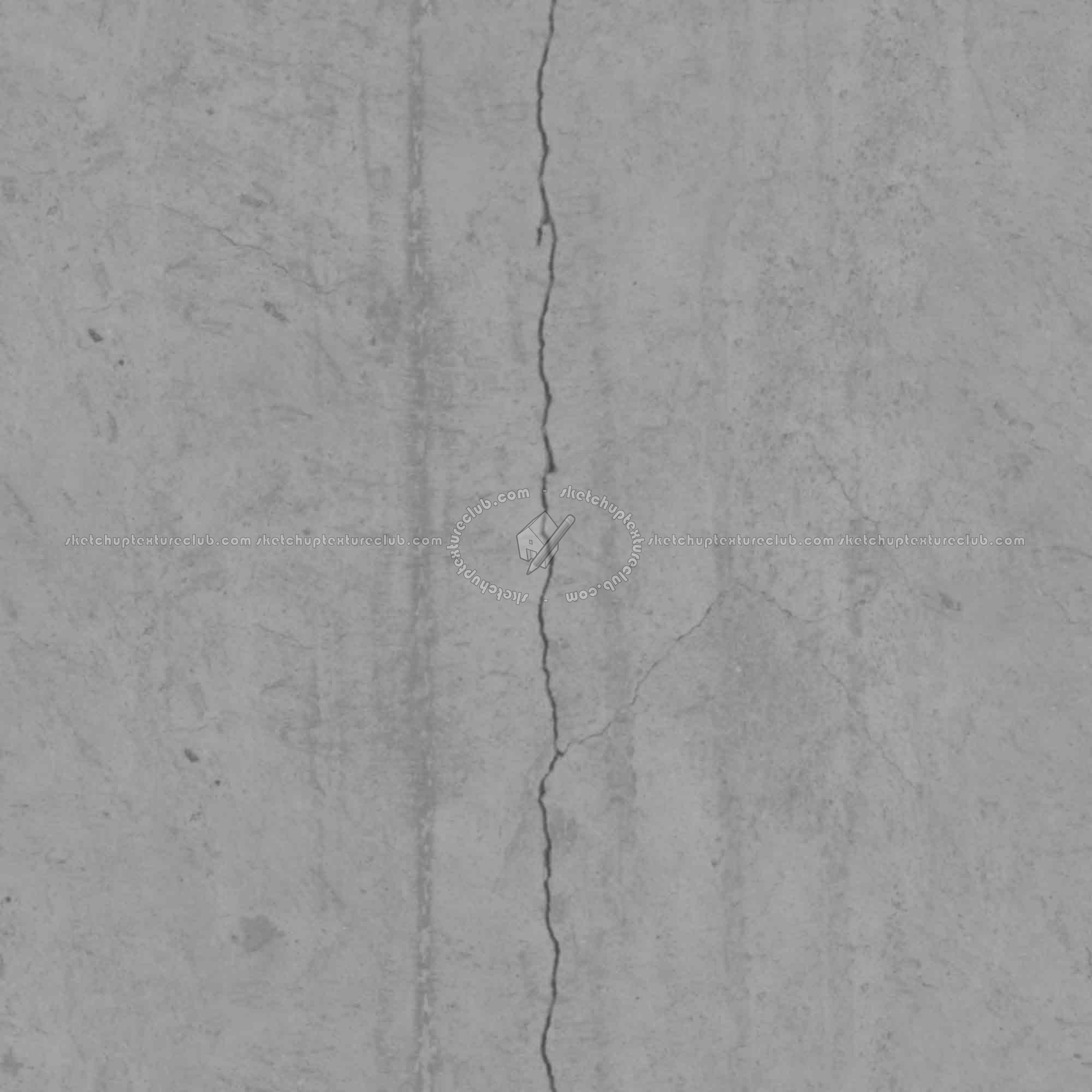 Textures   -   ARCHITECTURE   -   CONCRETE   -   Bare   -   Damaged walls  - Concrete bare damaged texture seamless 01372 - Displacement