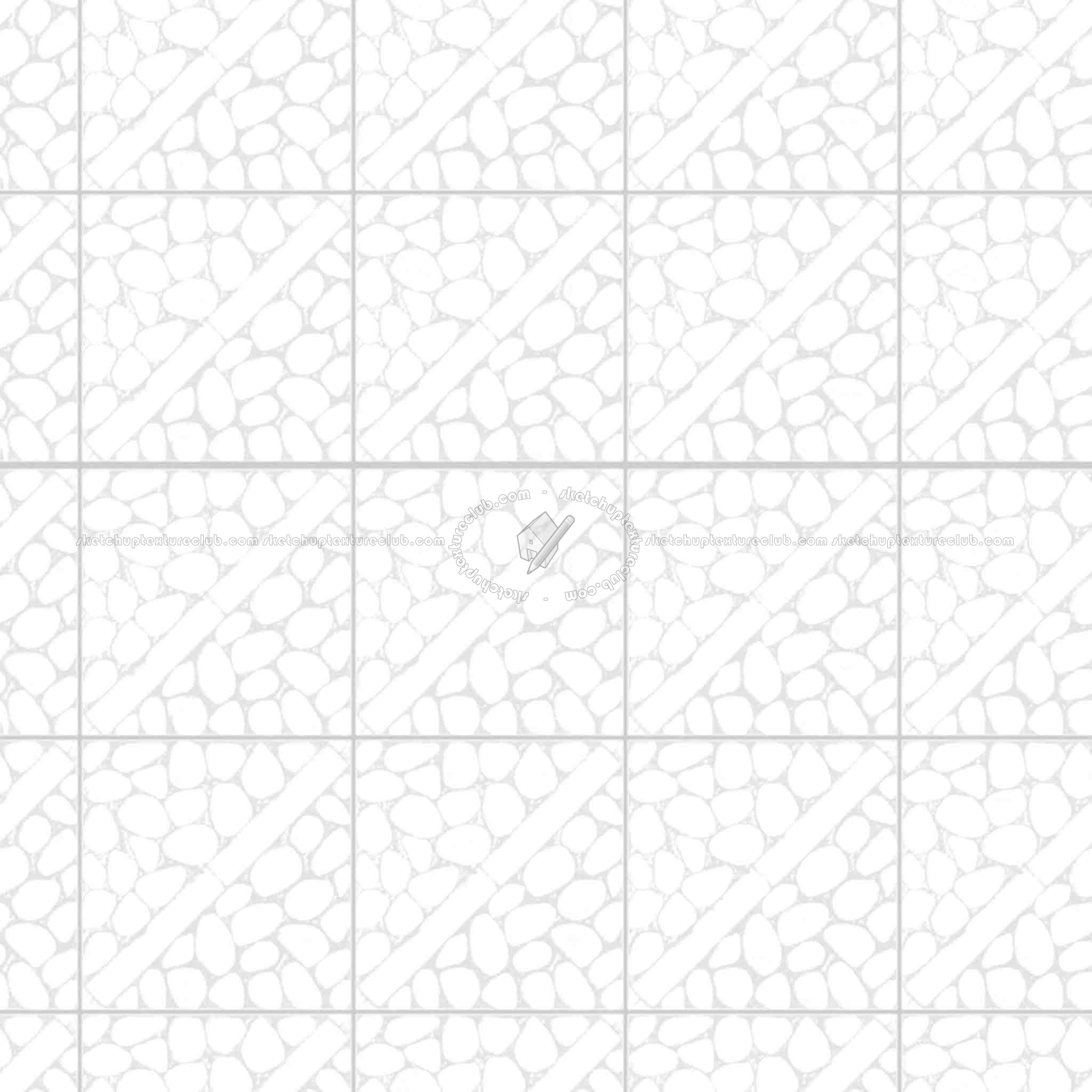 Textures   -   ARCHITECTURE   -   PAVING OUTDOOR   -   Pavers stone   -   Blocks mixed  - Pavers stone mixed size texture seamless 06100 - Ambient occlusion