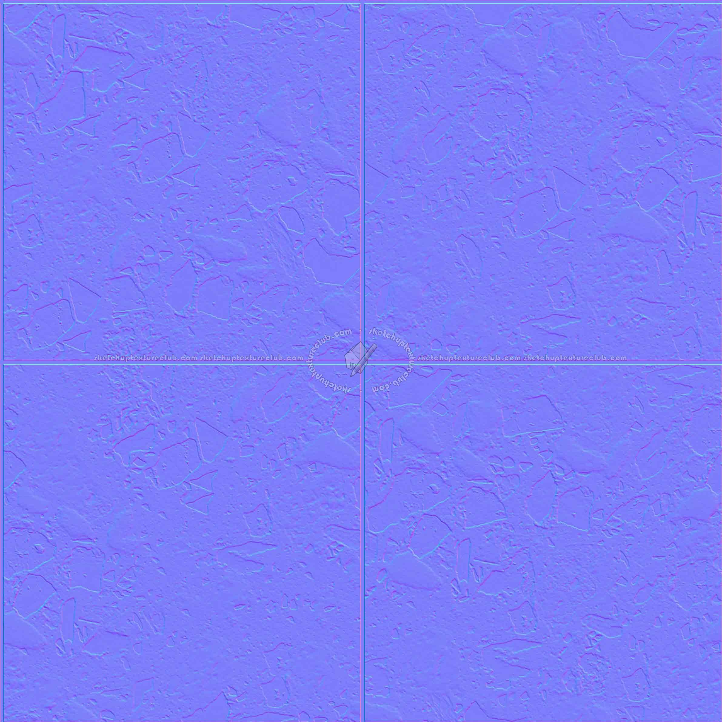 Textures   -   ARCHITECTURE   -   TILES INTERIOR   -   Terrazzo  - terrazzo floor tile PBR texture seamless 21496 - Normal