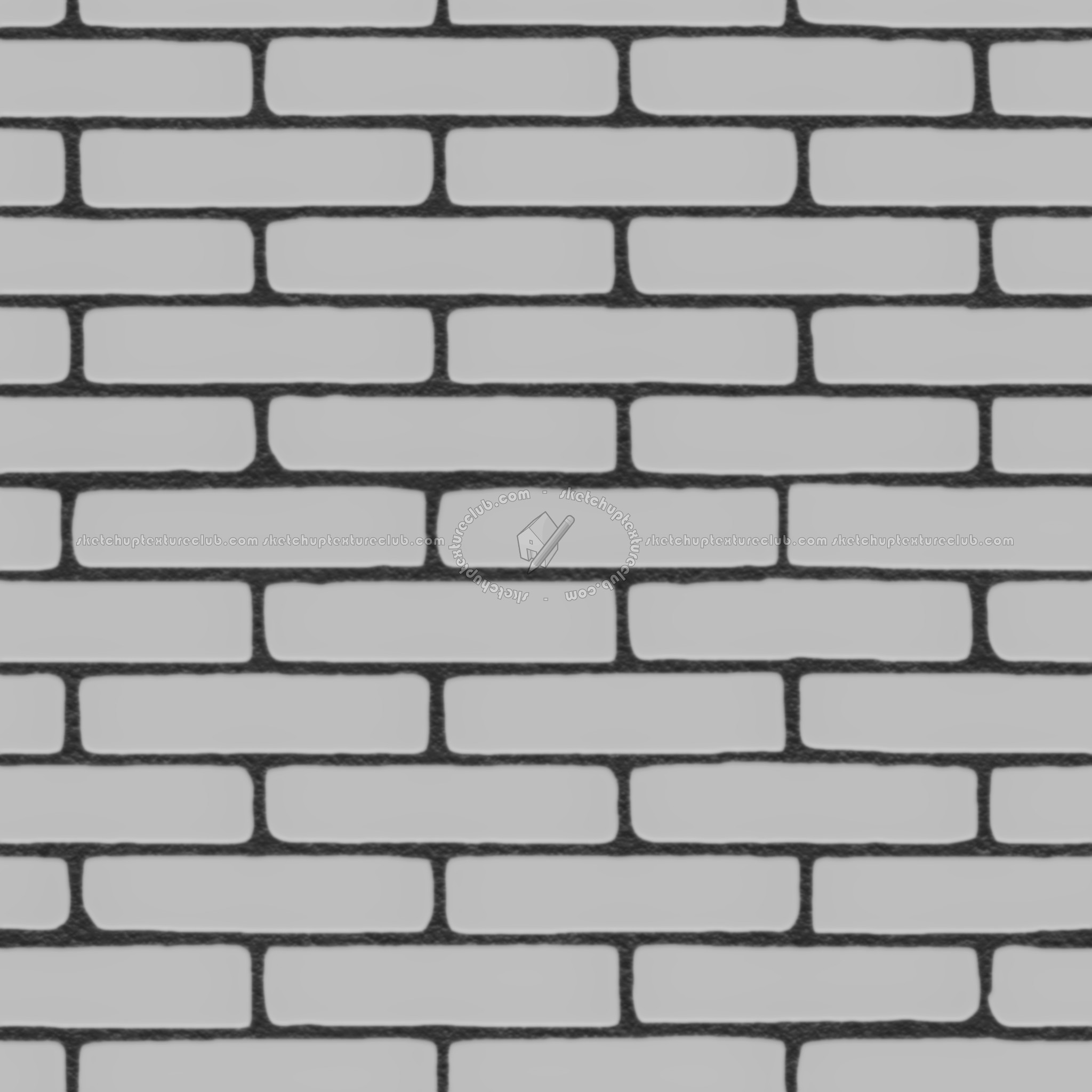 Textures   -   ARCHITECTURE   -   BRICKS   -   Colored Bricks   -   Smooth  - Texture colored bricks smooth seamles 00064 - Displacement