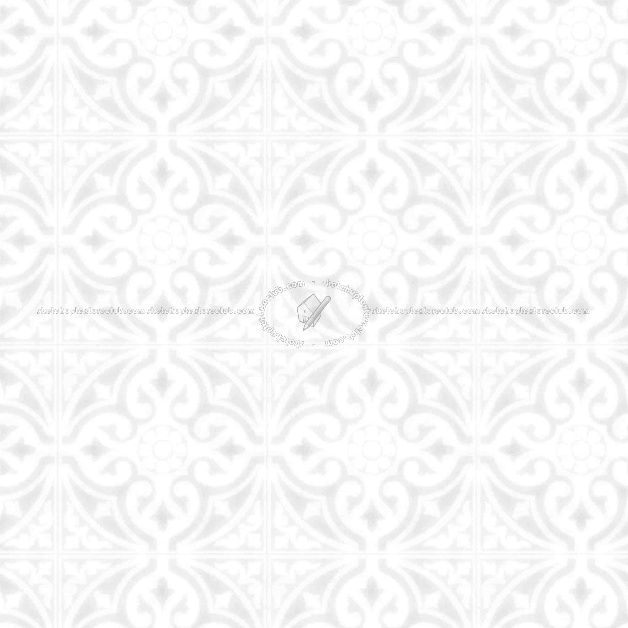 Textures   -   ARCHITECTURE   -   TILES INTERIOR   -   Marble tiles   -   Travertine  - Travertine floor tile texture seamless 14672 - Ambient occlusion