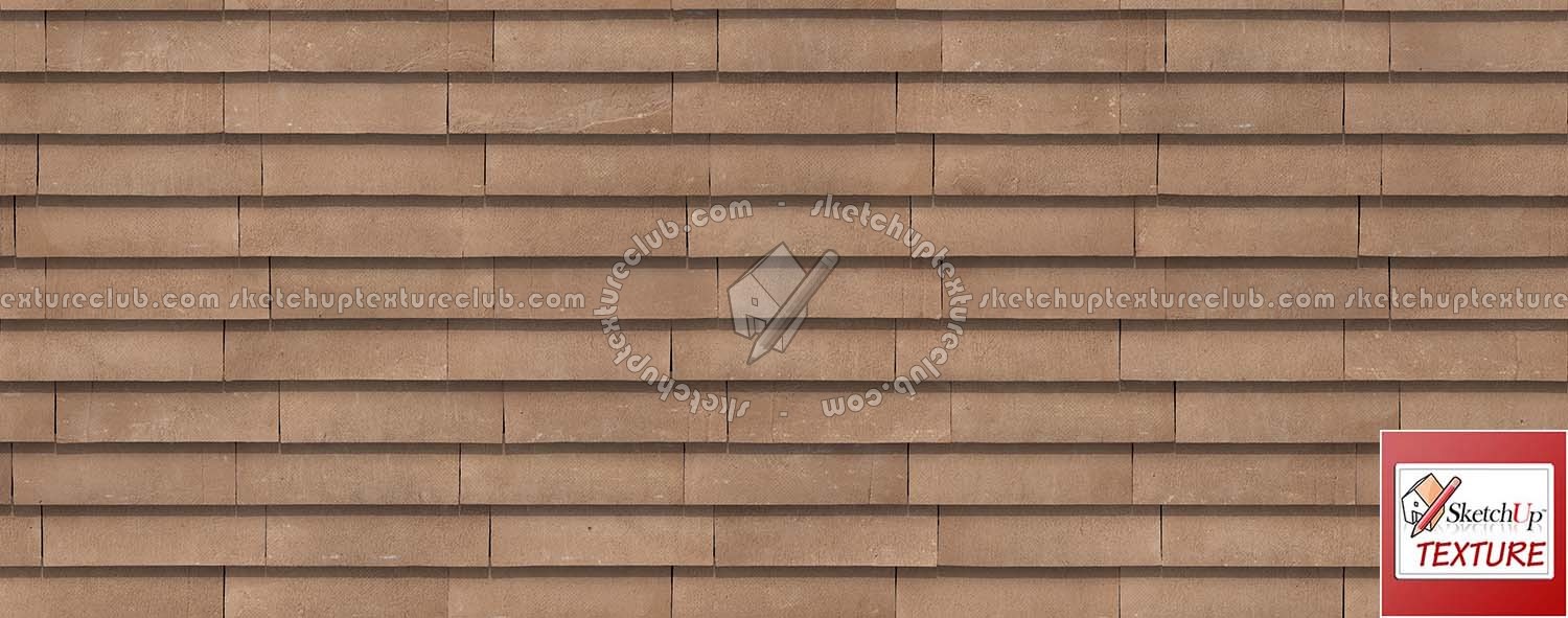 Textures   -   ARCHITECTURE   -   WALLS TILE OUTSIDE  - Wall cladding bricks PBR texture seamless 21540