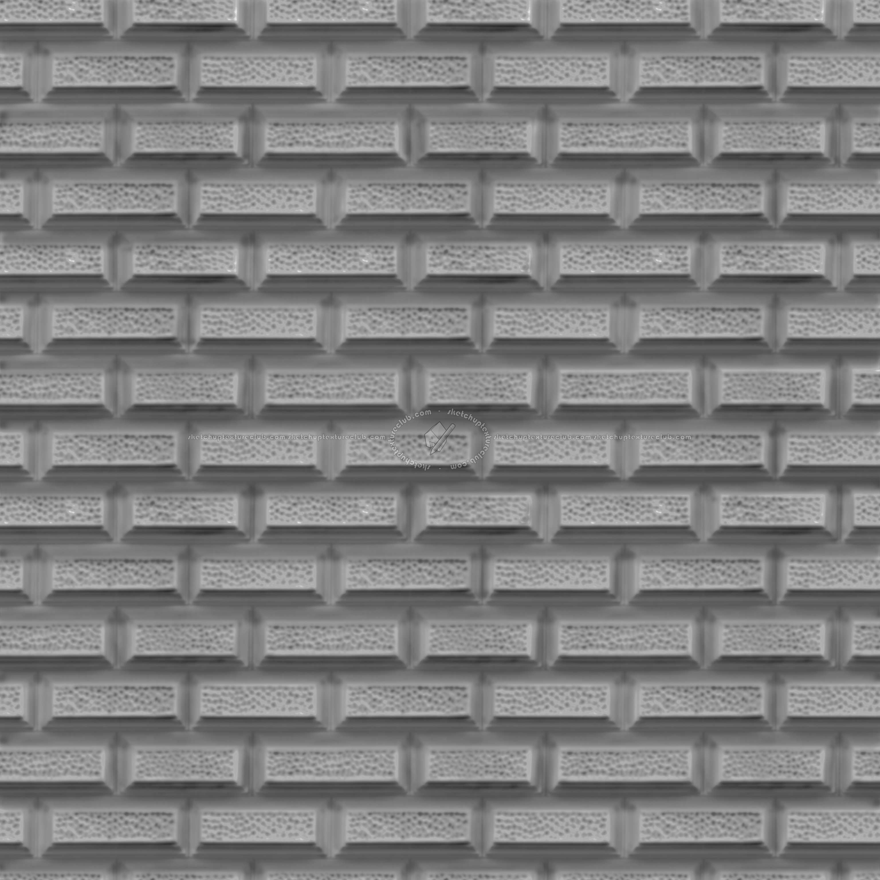 Textures   -   ARCHITECTURE   -   STONES WALLS   -   Claddings stone   -   Exterior  - Wall cladding stone texture seamless 07749 - Displacement