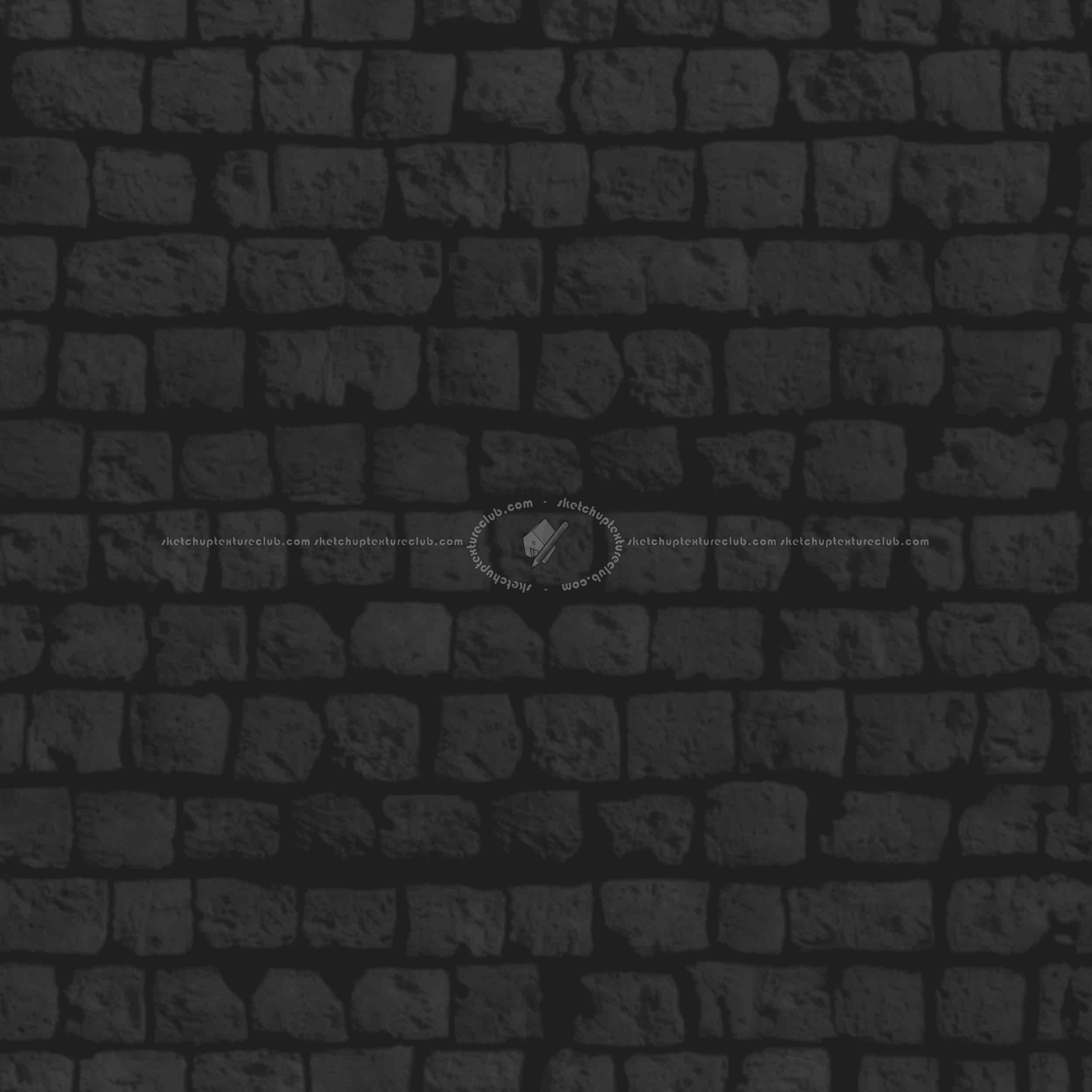 Textures   -   ARCHITECTURE   -   STONES WALLS   -   Stone blocks  - Ancient stone wall of Turkey texture seamless 21402 - Specular