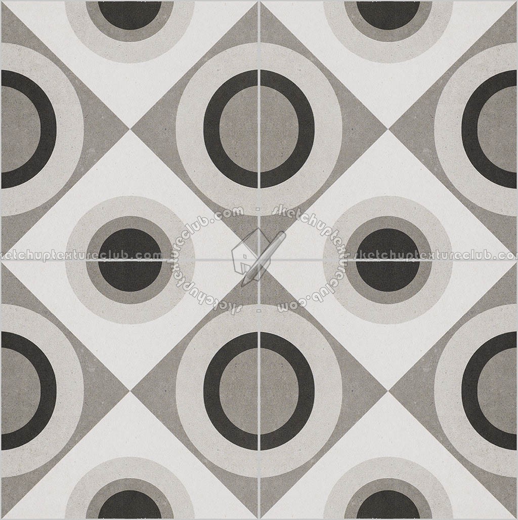 Textures   -   ARCHITECTURE   -   TILES INTERIOR   -   Cement - Encaustic   -   Cement  - cementine tiles Pbr texture seamless 22124 (seamless)