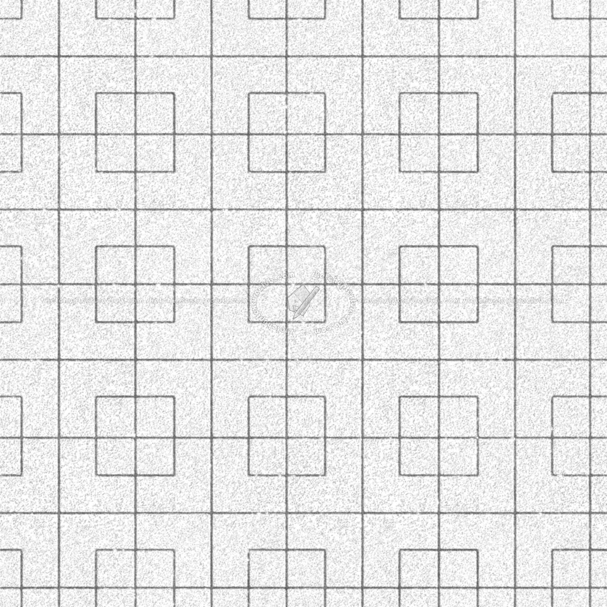 Textures   -   ARCHITECTURE   -   PAVING OUTDOOR   -   Concrete   -   Blocks regular  - Paving outdoor concrete regular block texture seamless 05756 - Bump