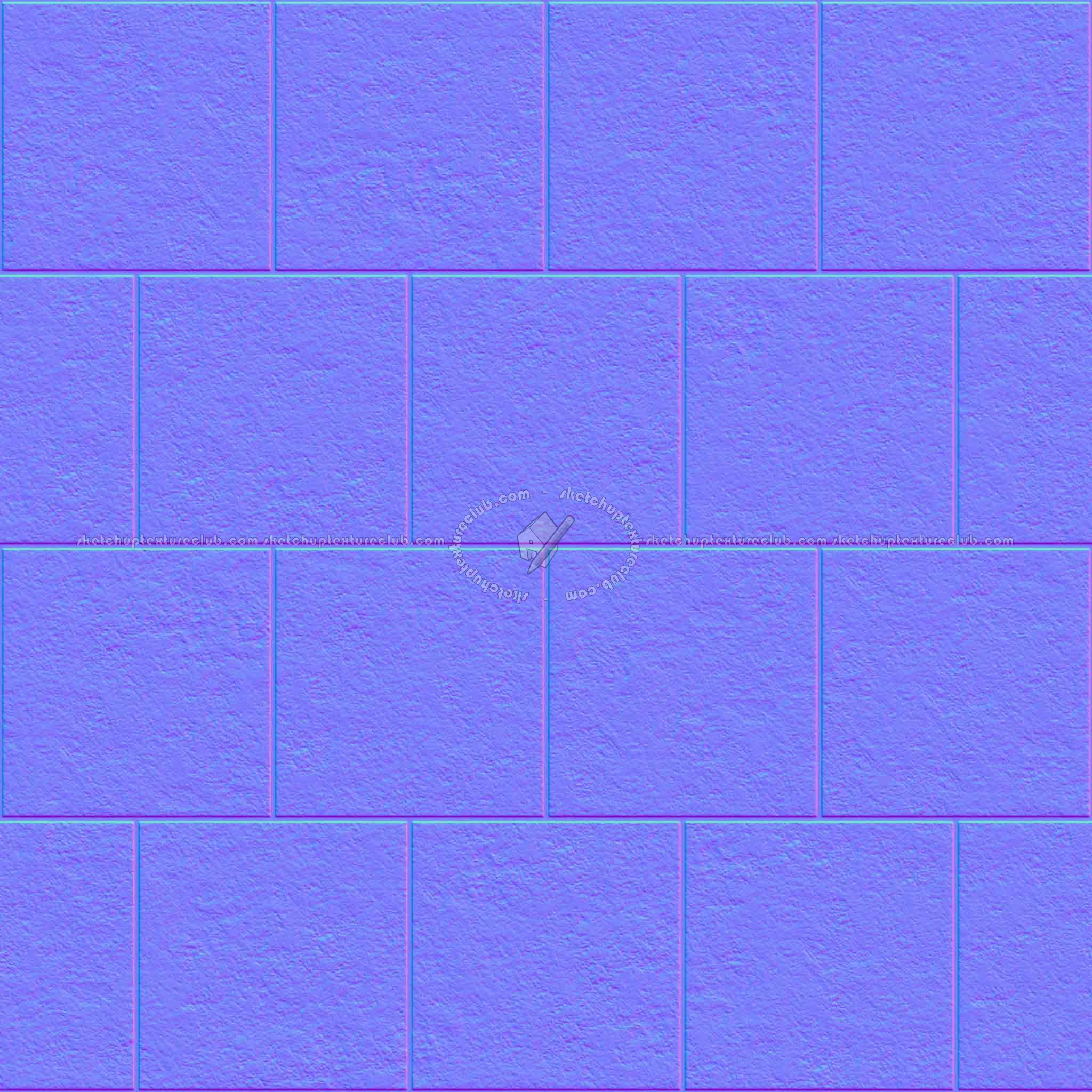 Textures   -   ARCHITECTURE   -   TILES INTERIOR   -   Terracotta tiles  - terracotta floor tile PBR texture seamless 21814 - Normal