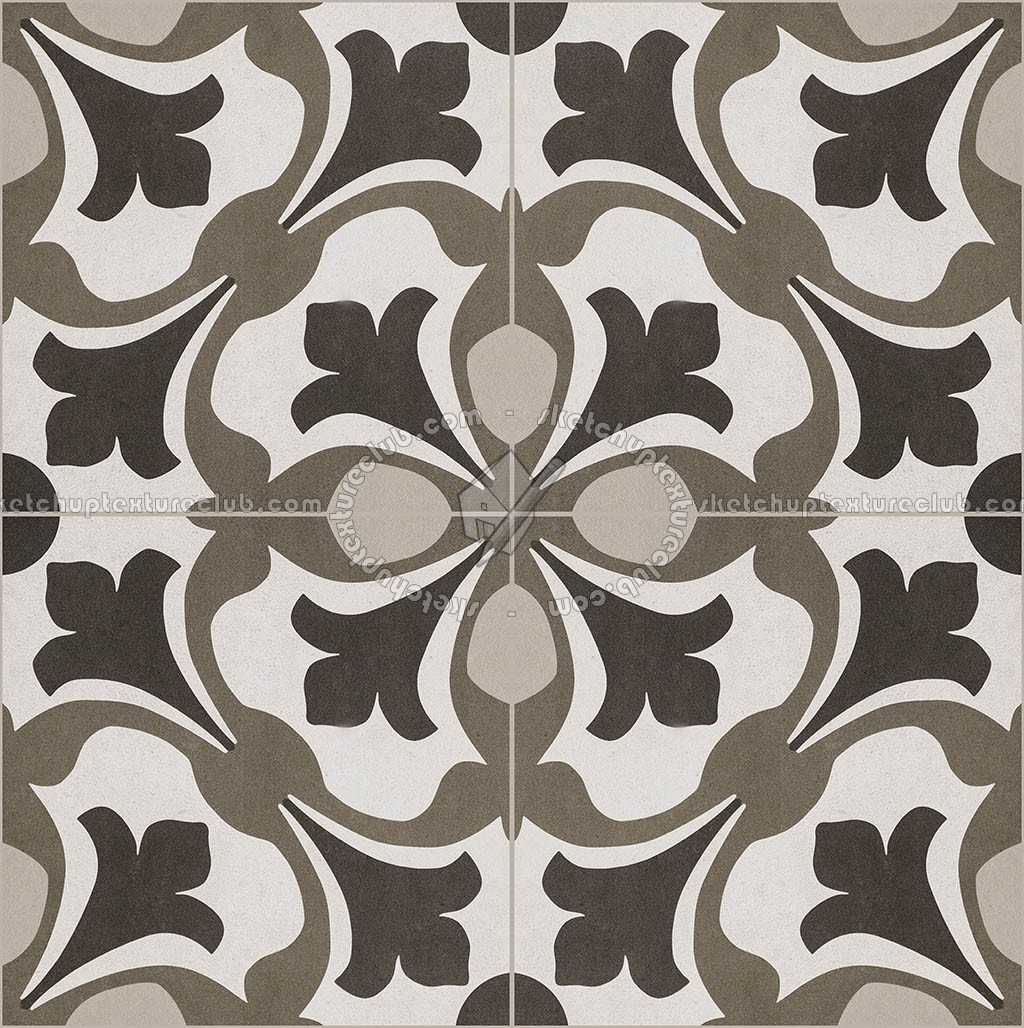 Textures   -   ARCHITECTURE   -   TILES INTERIOR   -   Cement - Encaustic   -   Cement  - cementine tiles Pbr texture seamless 22127 (seamless)