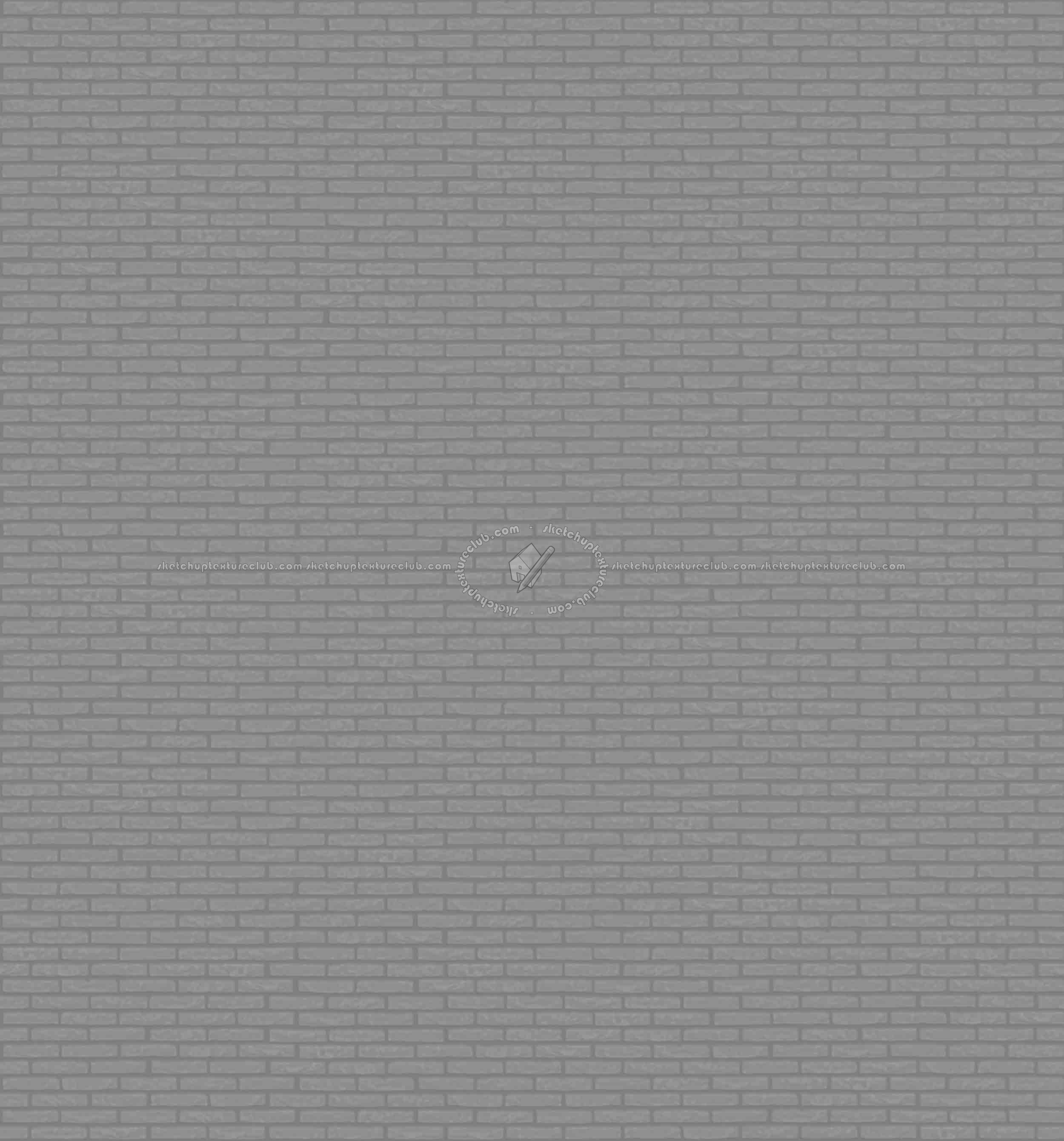 Textures   -   ARCHITECTURE   -   BRICKS   -   Facing Bricks   -   Rustic  - Rustic bricks texture seamless 17219 - Displacement