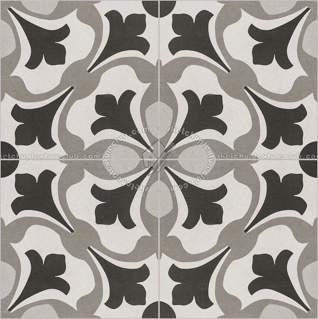 Textures   -   ARCHITECTURE   -   TILES INTERIOR   -   Cement - Encaustic   -   Cement  - cementine tiles Pbr texture seamless 22128 (seamless)