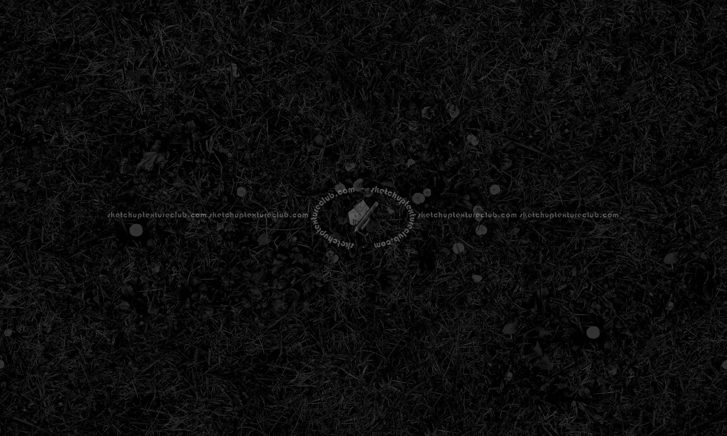 Textures   -   NATURE ELEMENTS   -   VEGETATION   -   Green grass  - Green grass with mushrooms texture seamless 19278 - Specular