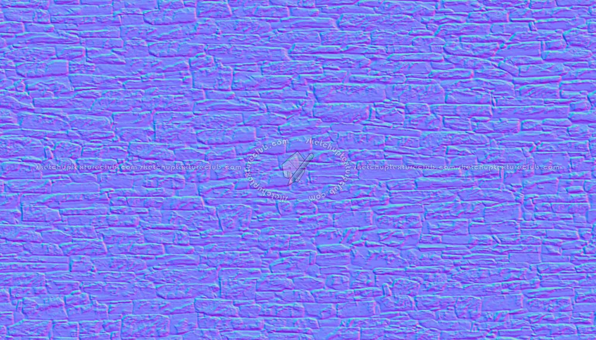 Textures   -   ARCHITECTURE   -   STONES WALLS   -   Stone walls  - Old wall stone texture seamless 08524 - Normal