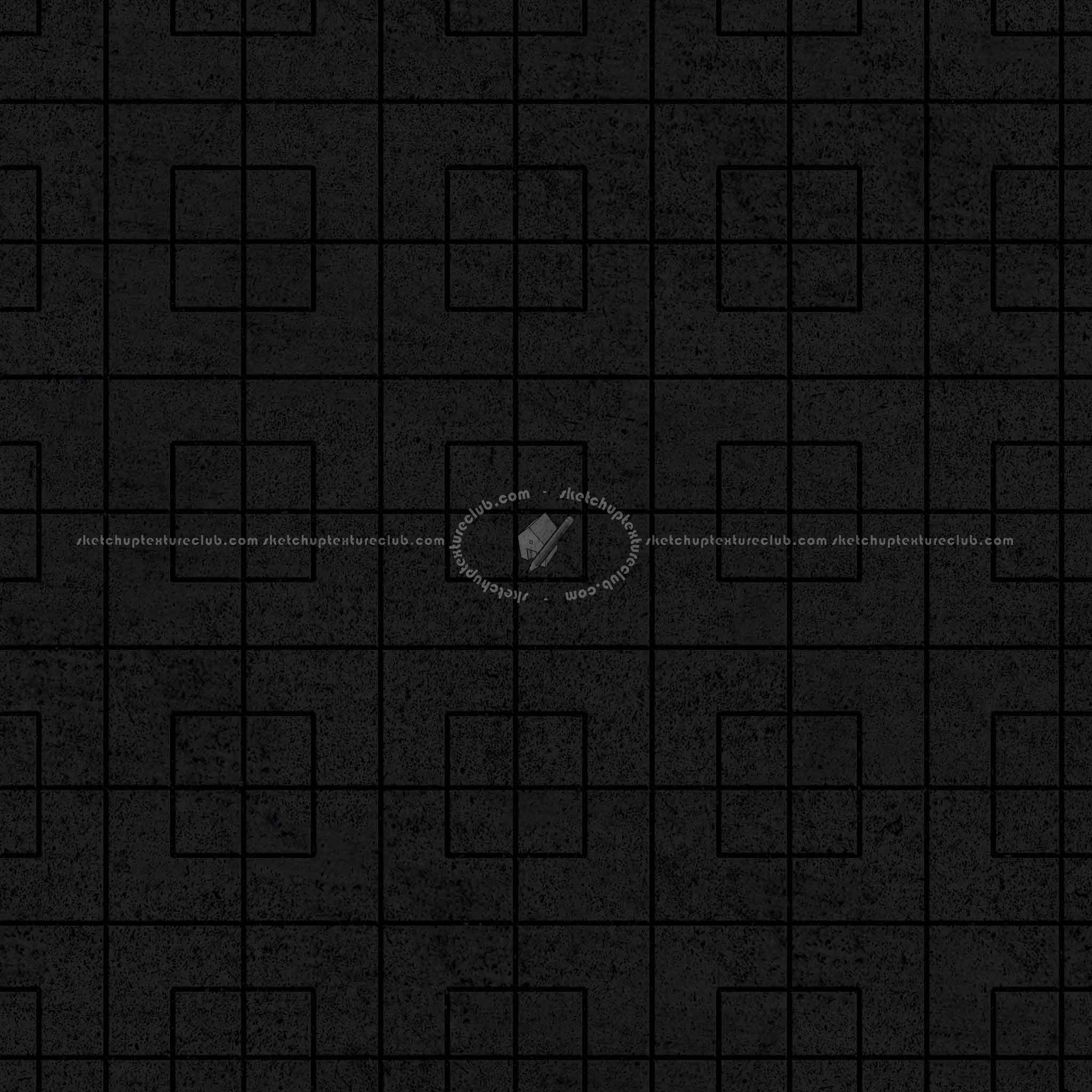 Textures   -   ARCHITECTURE   -   PAVING OUTDOOR   -   Concrete   -   Blocks regular  - Paving outdoor concrete regular block texture seamless 05761 - Specular