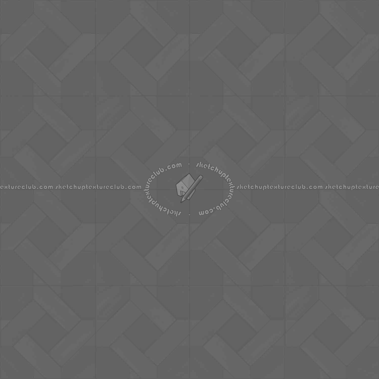 Textures   -   ARCHITECTURE   -   WOOD FLOORS   -   Geometric pattern  - Parquet geometric pattern texture seamless 04858 - Displacement