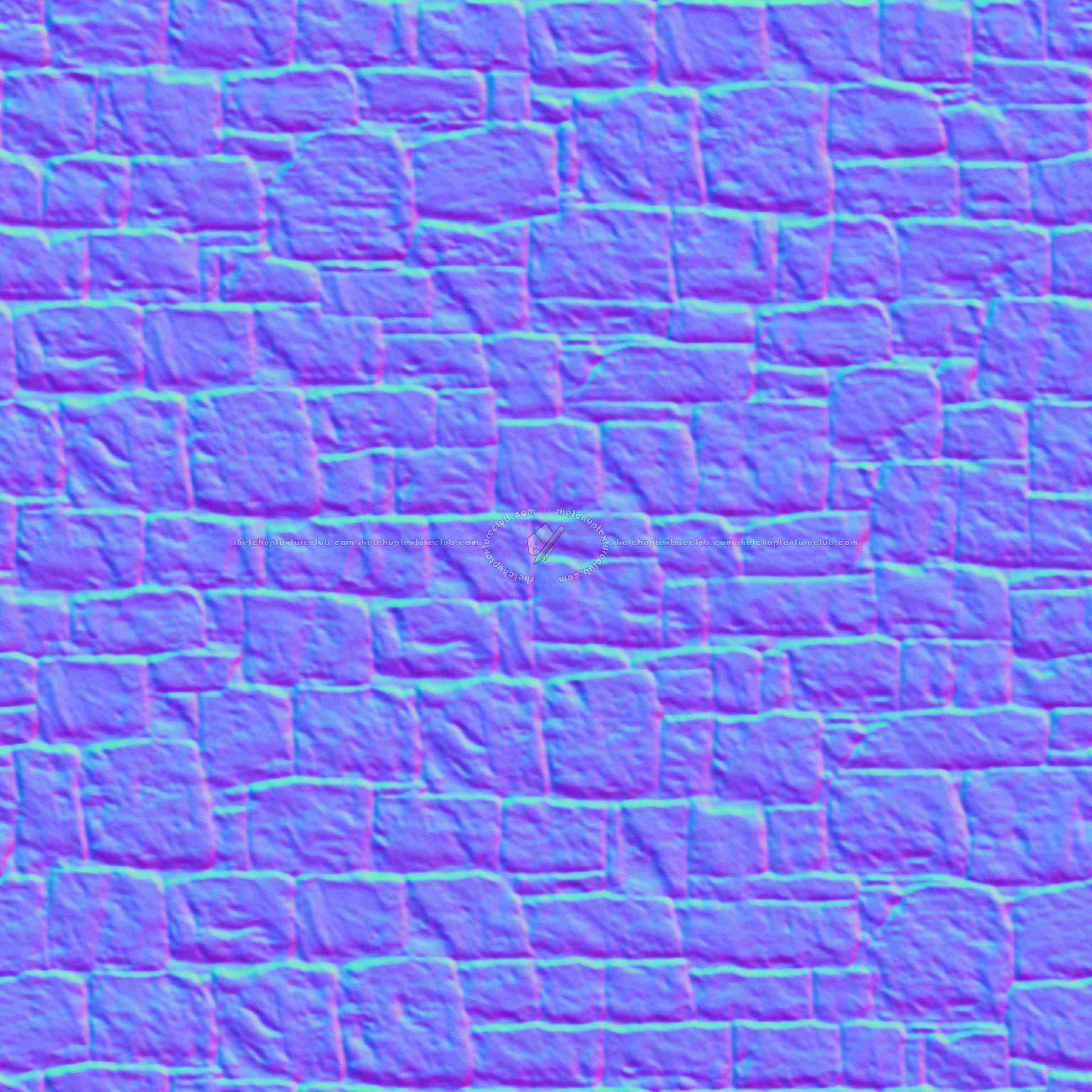 Textures   -   ARCHITECTURE   -   STONES WALLS   -   Stone blocks  - stone block wall pbr texture seamless 22398 - Normal