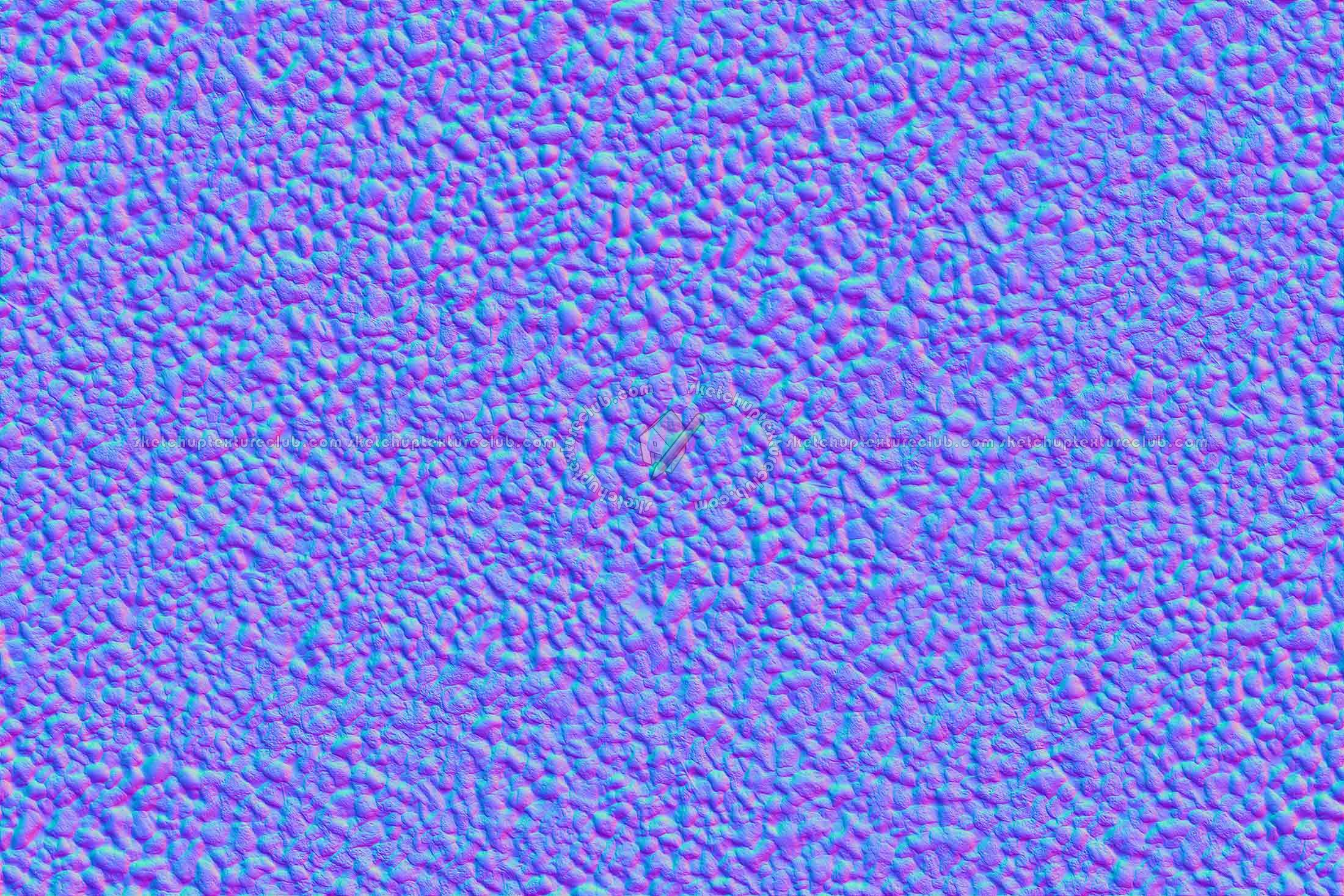 Textures   -   NATURE ELEMENTS   -   GRAVEL & PEBBLES  - Pink gravel texture seamless 20544 - Normal