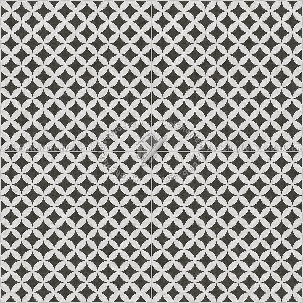 Textures   -   ARCHITECTURE   -   TILES INTERIOR   -   Cement - Encaustic   -   Cement  - cementine tiles Pbr texture seamless 22132 (seamless)