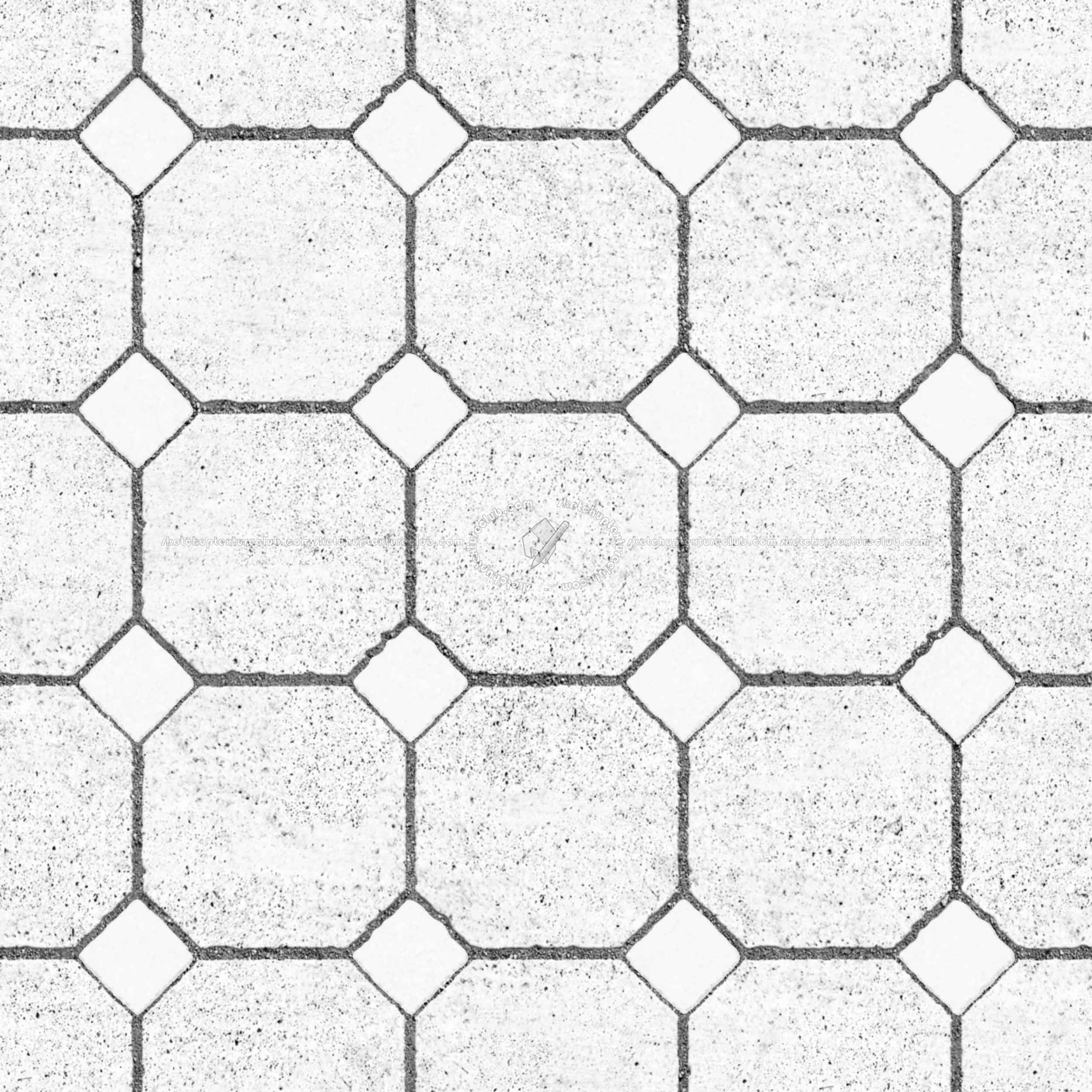 Textures   -   ARCHITECTURE   -   PAVING OUTDOOR   -   Concrete   -   Blocks regular  - Paving outdoor concrete regular block texture seamless 05764 - Bump