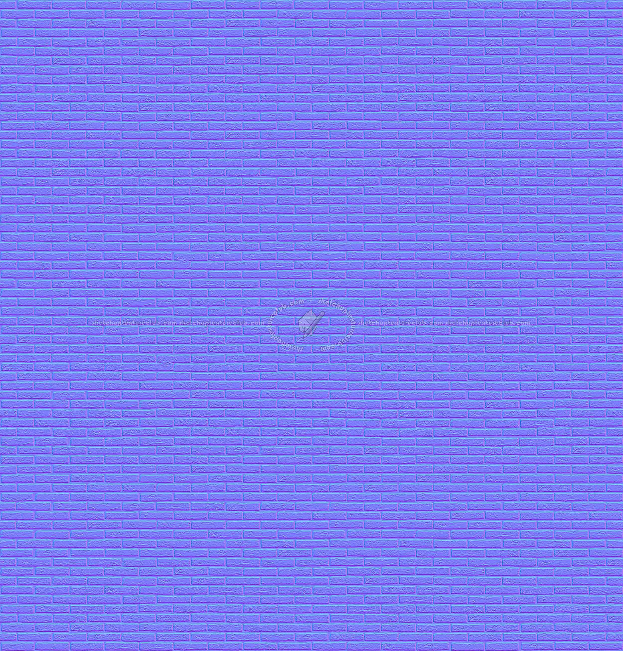 Textures   -   ARCHITECTURE   -   BRICKS   -   Facing Bricks   -   Rustic  - Rustic bricks texture seamless 17224 - Normal