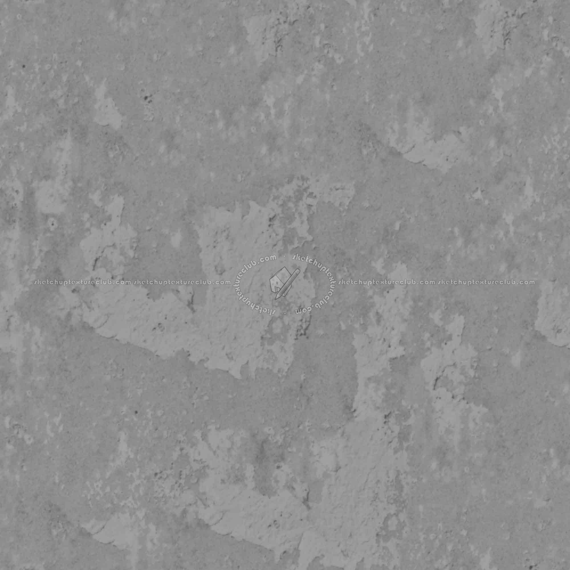 Textures   -   ARCHITECTURE   -   CONCRETE   -   Bare   -   Damaged walls  - Concrete bare damaged texture seamless 01373 - Displacement