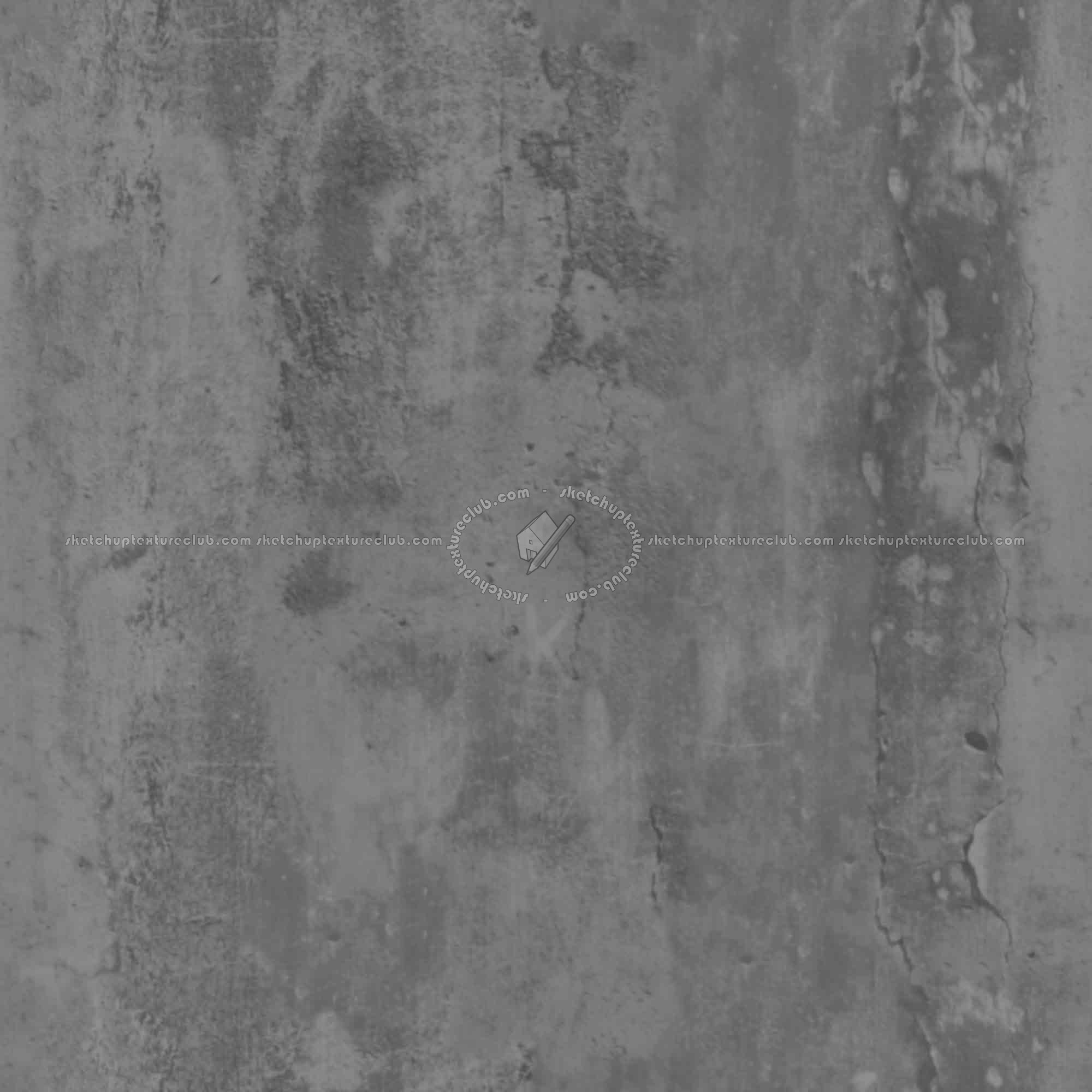 Textures   -   ARCHITECTURE   -   CONCRETE   -   Bare   -   Dirty walls  - Concrete bare dirty texture seamless 01438 - Displacement