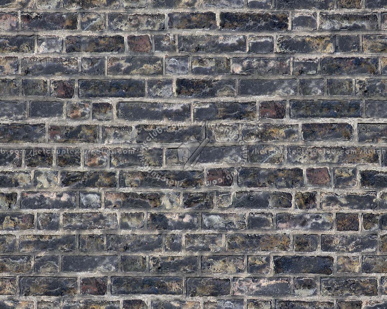 Textures   -   ARCHITECTURE   -   BRICKS   -   Damaged bricks  - Damaged bricks texture seamless 00115 (seamless)
