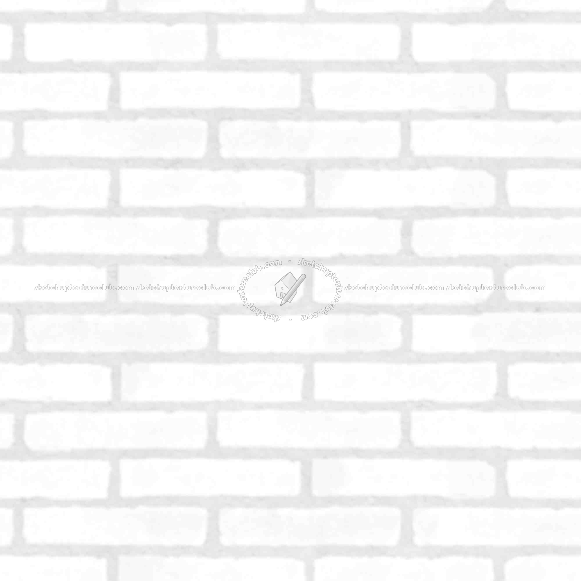 Textures   -   ARCHITECTURE   -   BRICKS   -   Facing Bricks   -   Smooth  - Facing smooth bricks texture seamless 00263 - Ambient occlusion
