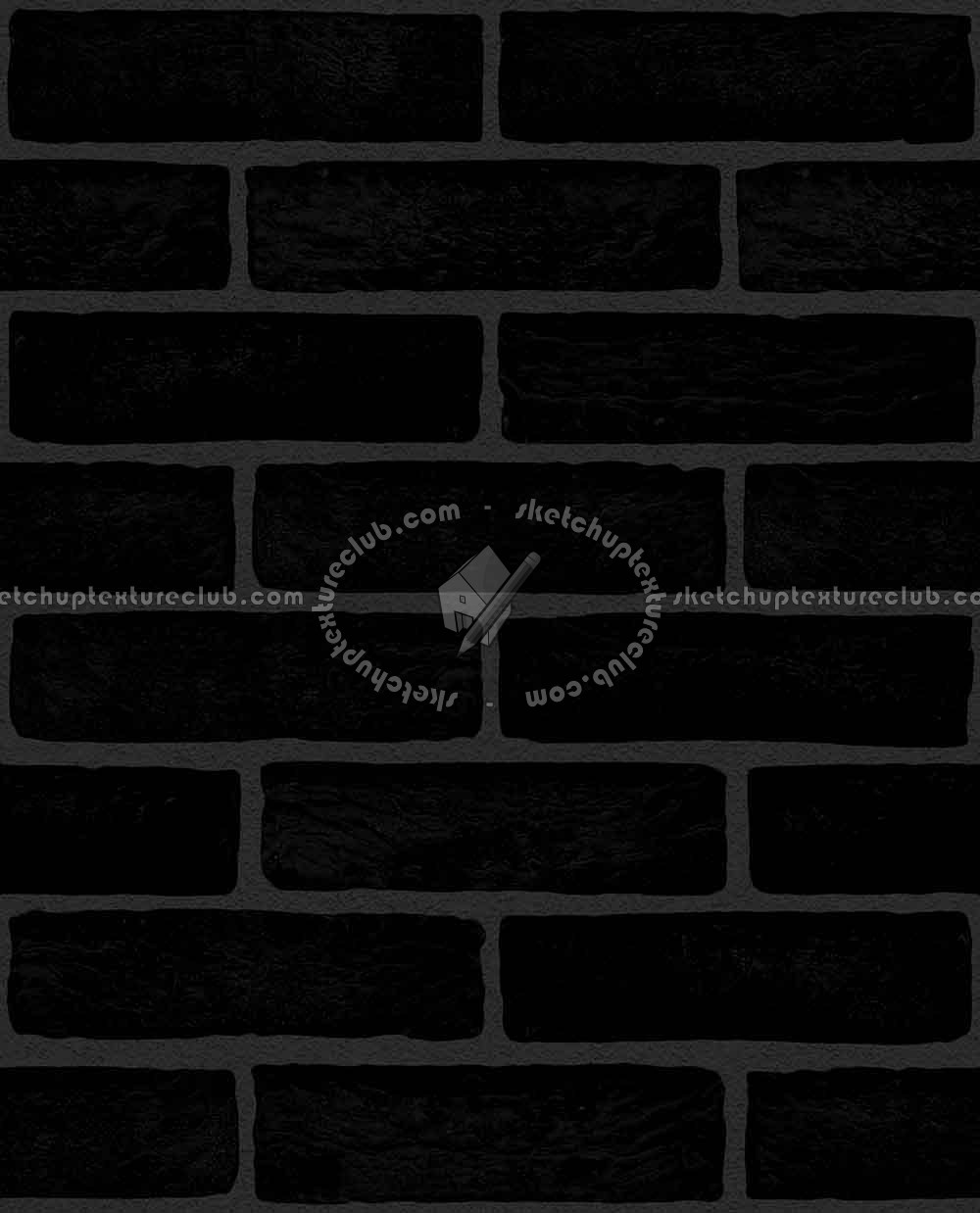 Textures   -   ARCHITECTURE   -   BRICKS   -   Colored Bricks   -   Rustic  - Texture colored bricks rustic seamless 00014 - Specular