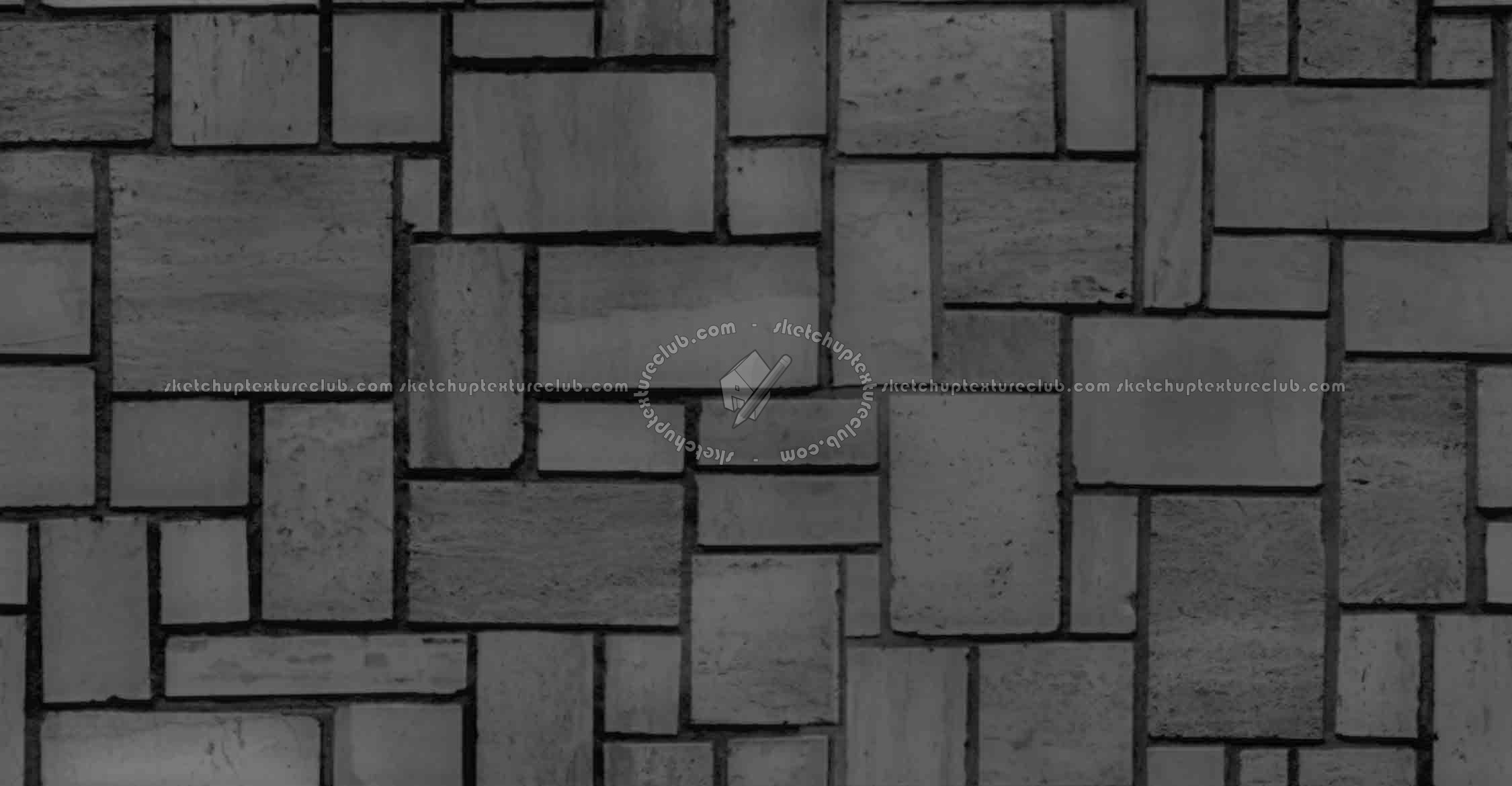 Textures   -   ARCHITECTURE   -   MARBLE SLABS   -   Marble wall cladding  - Travertine wall cladding texture seamless 20914 - Displacement