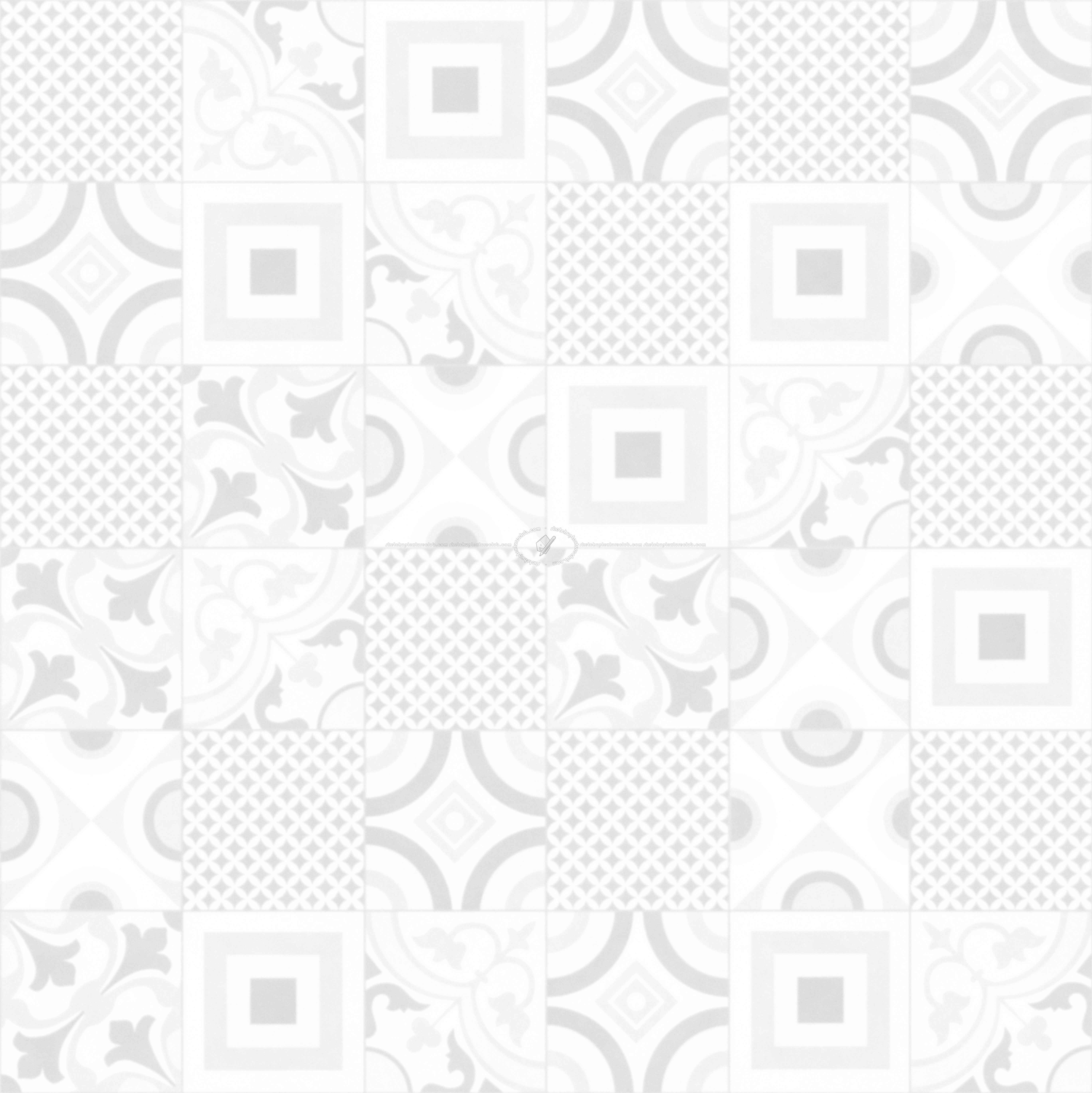 Textures   -   ARCHITECTURE   -   TILES INTERIOR   -   Cement - Encaustic   -   Cement  - cementine tiles Pbr texture seamless 22133 - Ambient occlusion