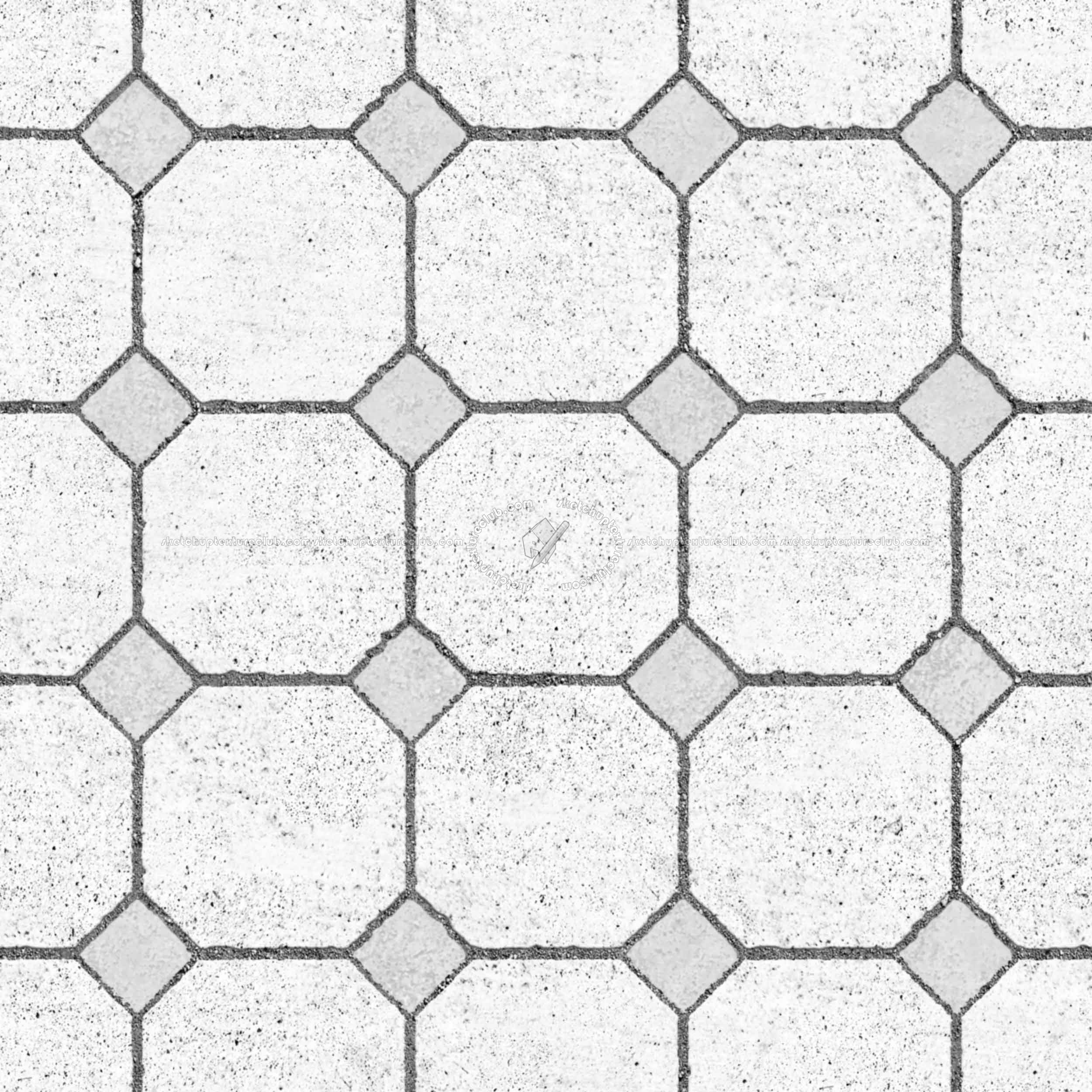 Textures   -   ARCHITECTURE   -   PAVING OUTDOOR   -   Concrete   -   Blocks regular  - Paving outdoor concrete regular block texture seamless 05765 - Bump