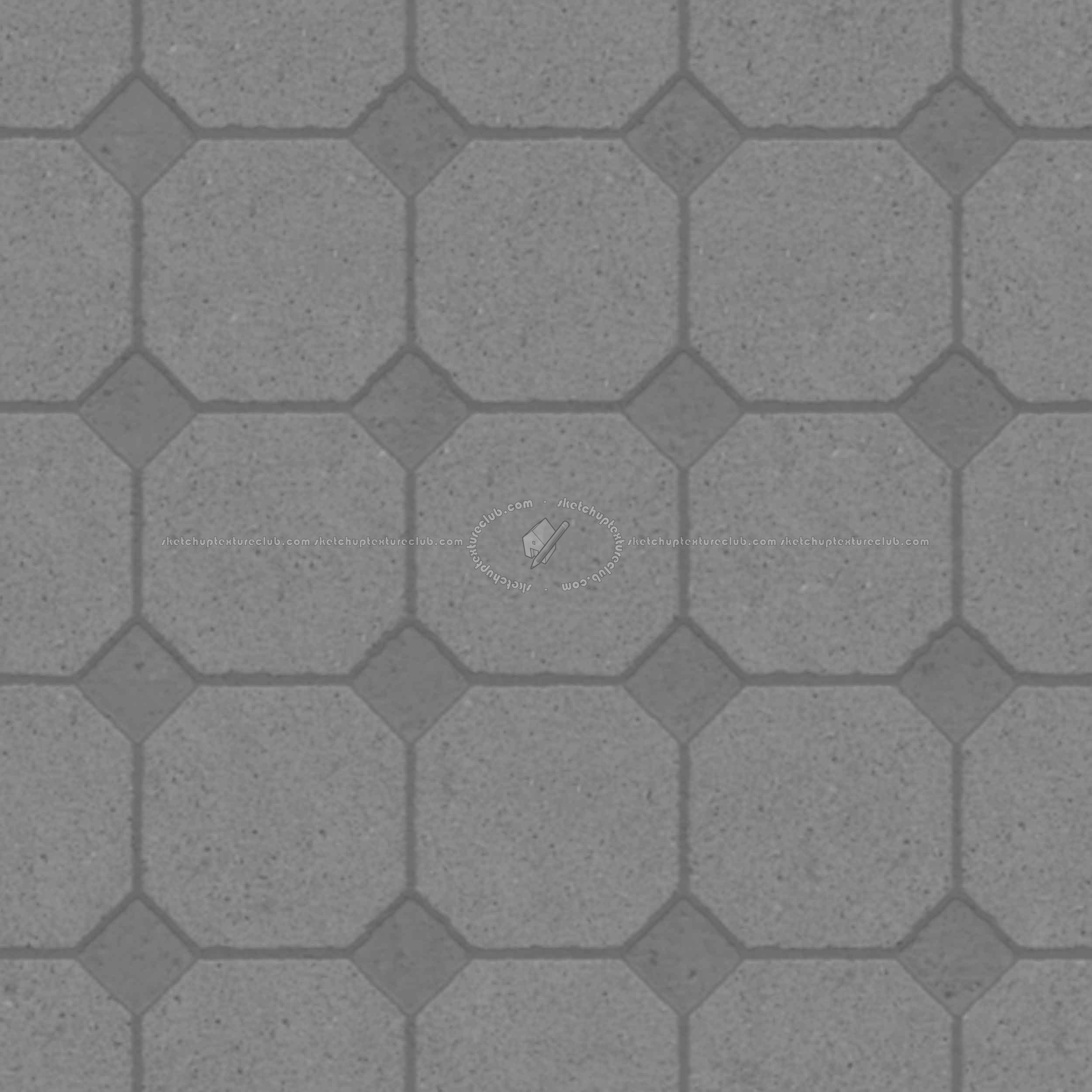 Textures   -   ARCHITECTURE   -   PAVING OUTDOOR   -   Concrete   -   Blocks regular  - Paving outdoor concrete regular block texture seamless 05765 - Displacement