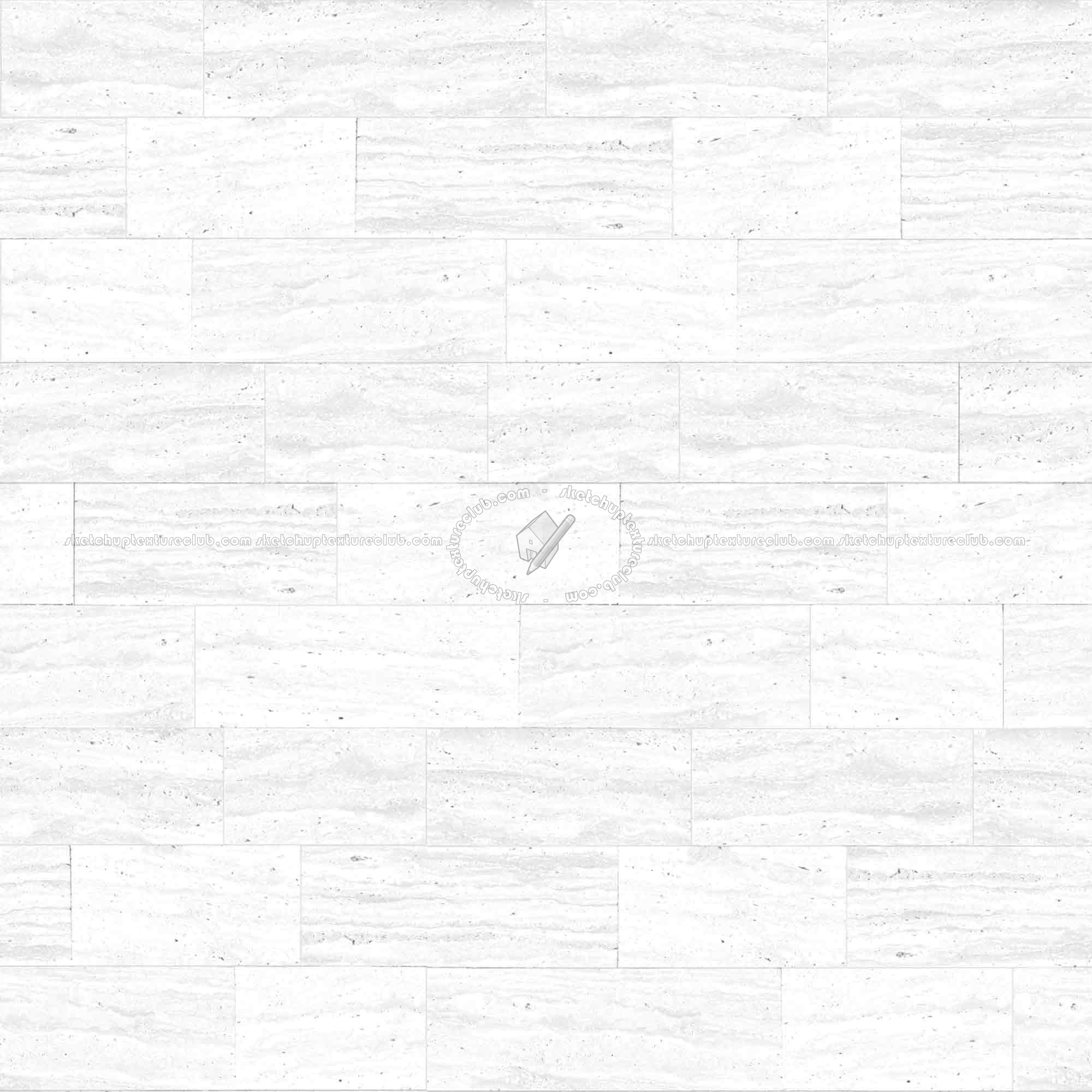 Textures   -   ARCHITECTURE   -   TILES INTERIOR   -   Marble tiles   -   Travertine  - Travertine floor tile texture seamless 14800 - Ambient occlusion