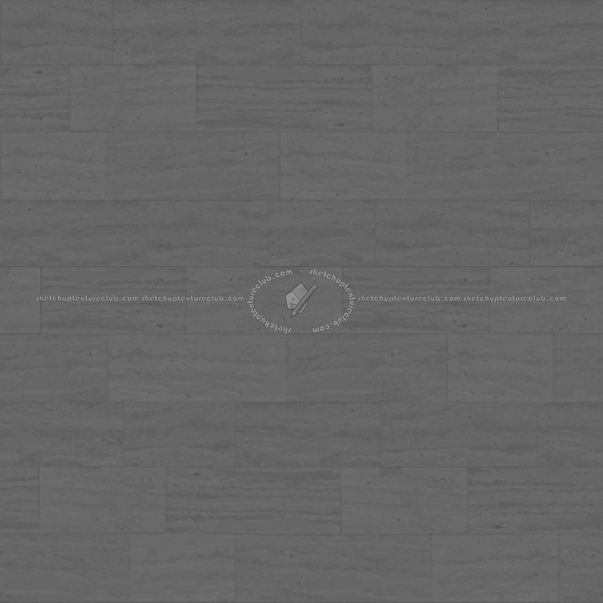 Textures   -   ARCHITECTURE   -   TILES INTERIOR   -   Marble tiles   -   Travertine  - Travertine floor tile texture seamless 14800 - Displacement