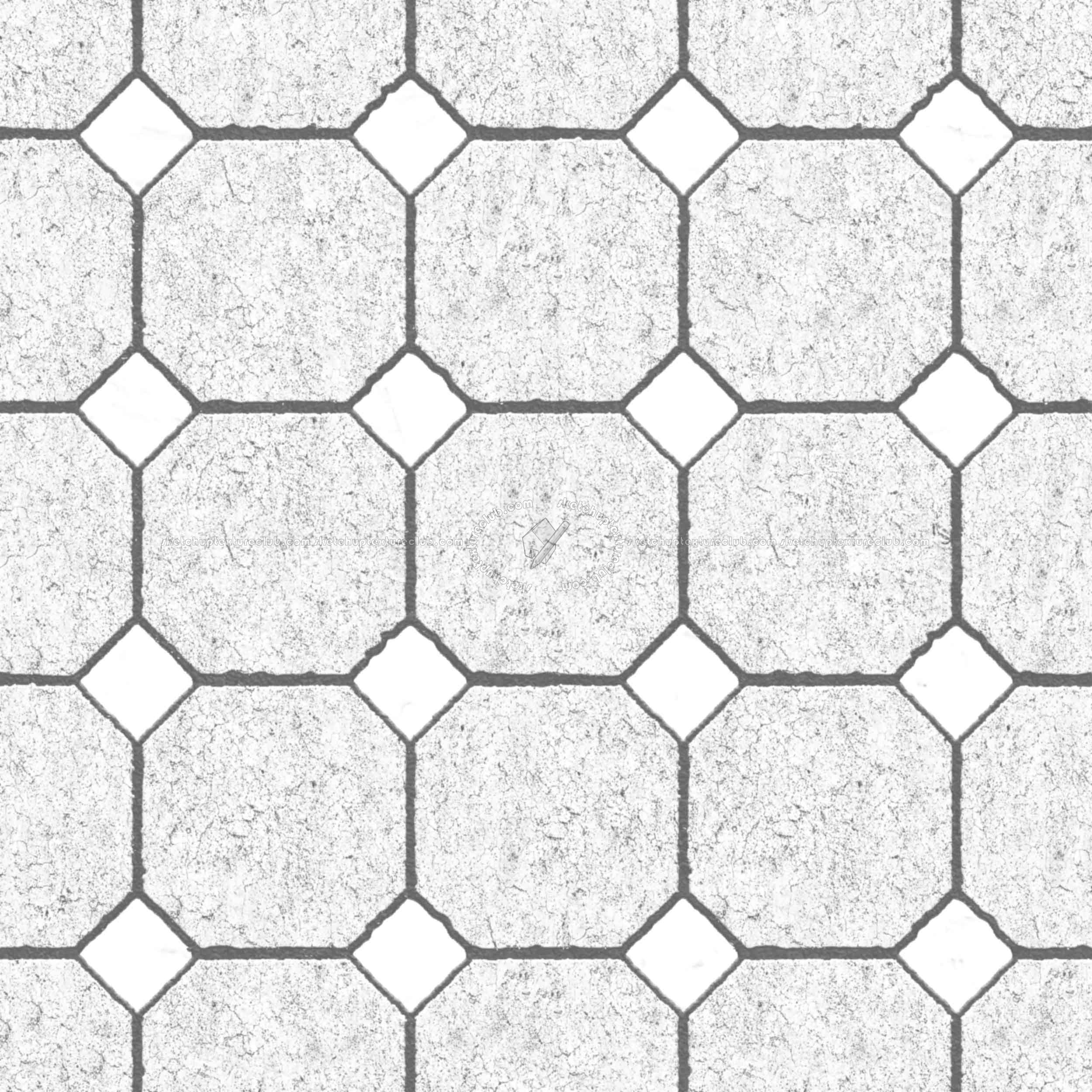 Textures   -   ARCHITECTURE   -   PAVING OUTDOOR   -   Concrete   -   Blocks regular  - Paving outdoor concrete regular block texture seamless 05766 - Bump