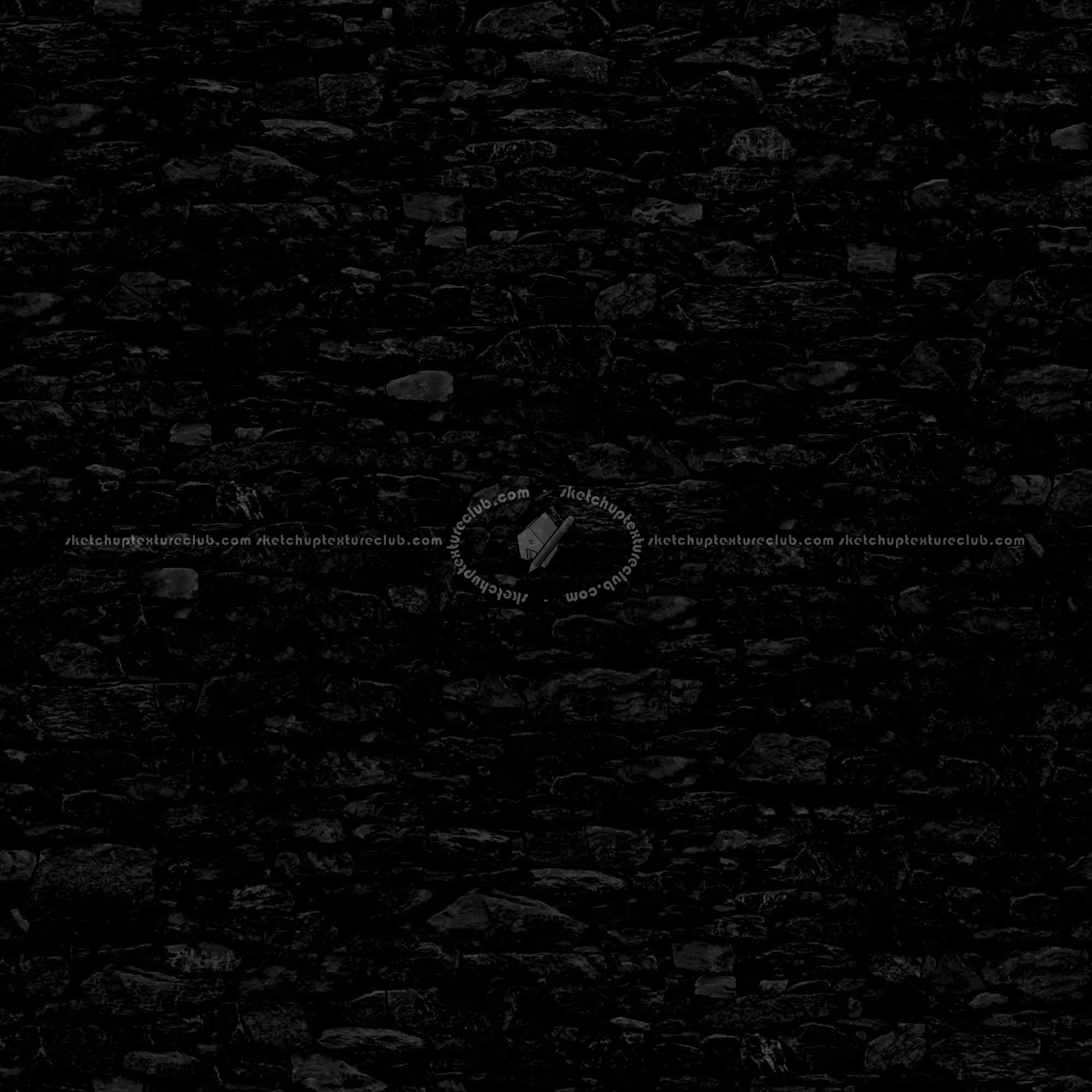 Textures   -   ARCHITECTURE   -   STONES WALLS   -   Stone walls  - Old wall stone texture seamless 08530 - Specular