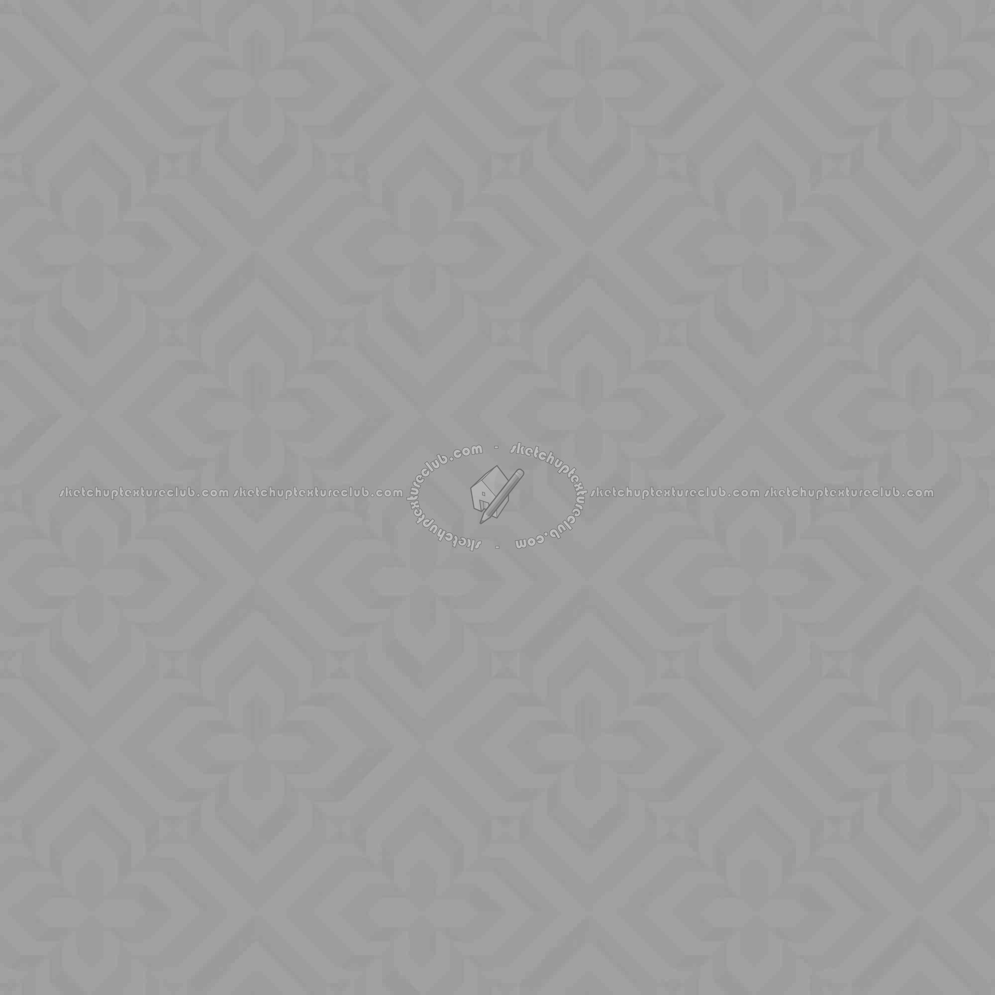 Textures   -   ARCHITECTURE   -   WOOD FLOORS   -   Geometric pattern  - Parquet geometric pattern texture seamless 04863 - Displacement