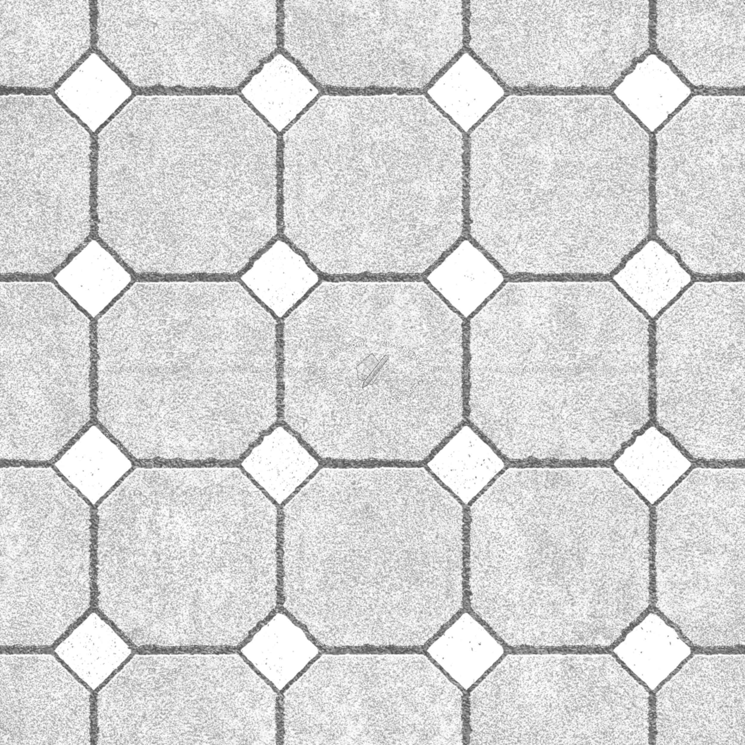 Textures   -   ARCHITECTURE   -   PAVING OUTDOOR   -   Concrete   -   Blocks regular  - Paving outdoor concrete regular block texture seamless 05767 - Bump