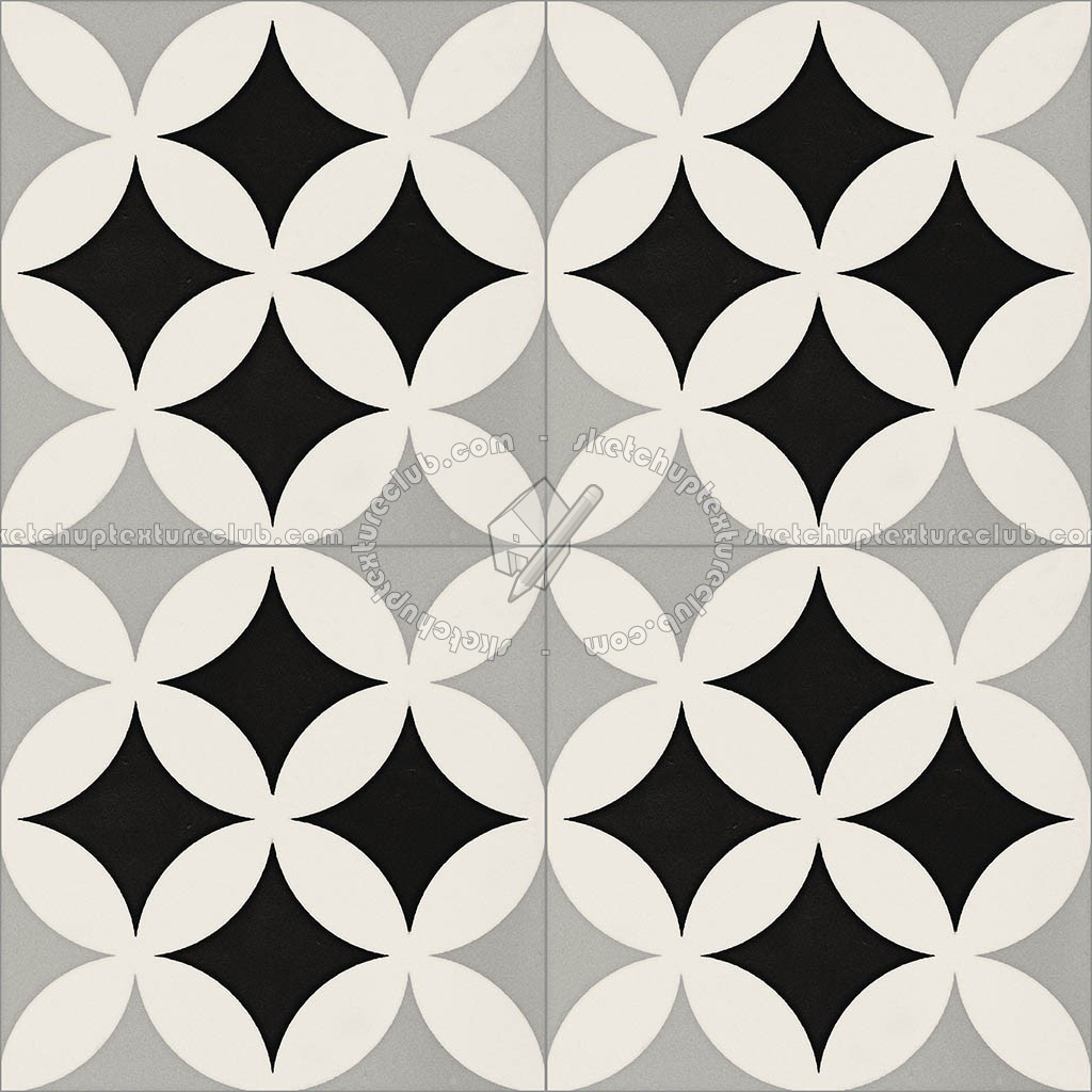 Textures   -   ARCHITECTURE   -   TILES INTERIOR   -   Cement - Encaustic   -   Cement  - cementine tiles Pbr texture seamless 22139