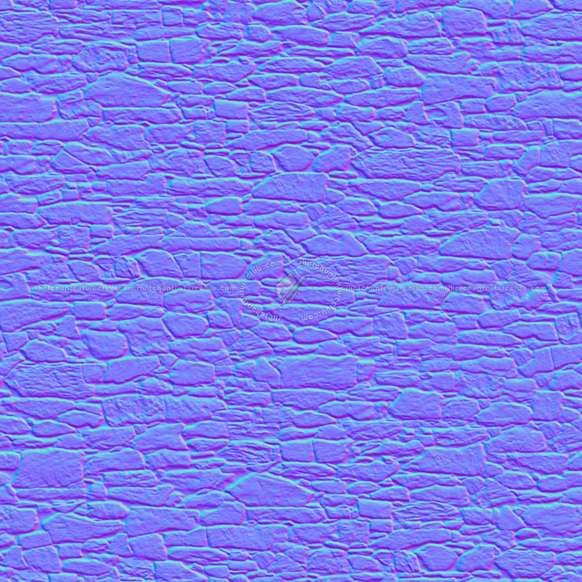 Textures   -   ARCHITECTURE   -   STONES WALLS   -   Stone walls  - Old wall stone texture seamless 08531 - Normal