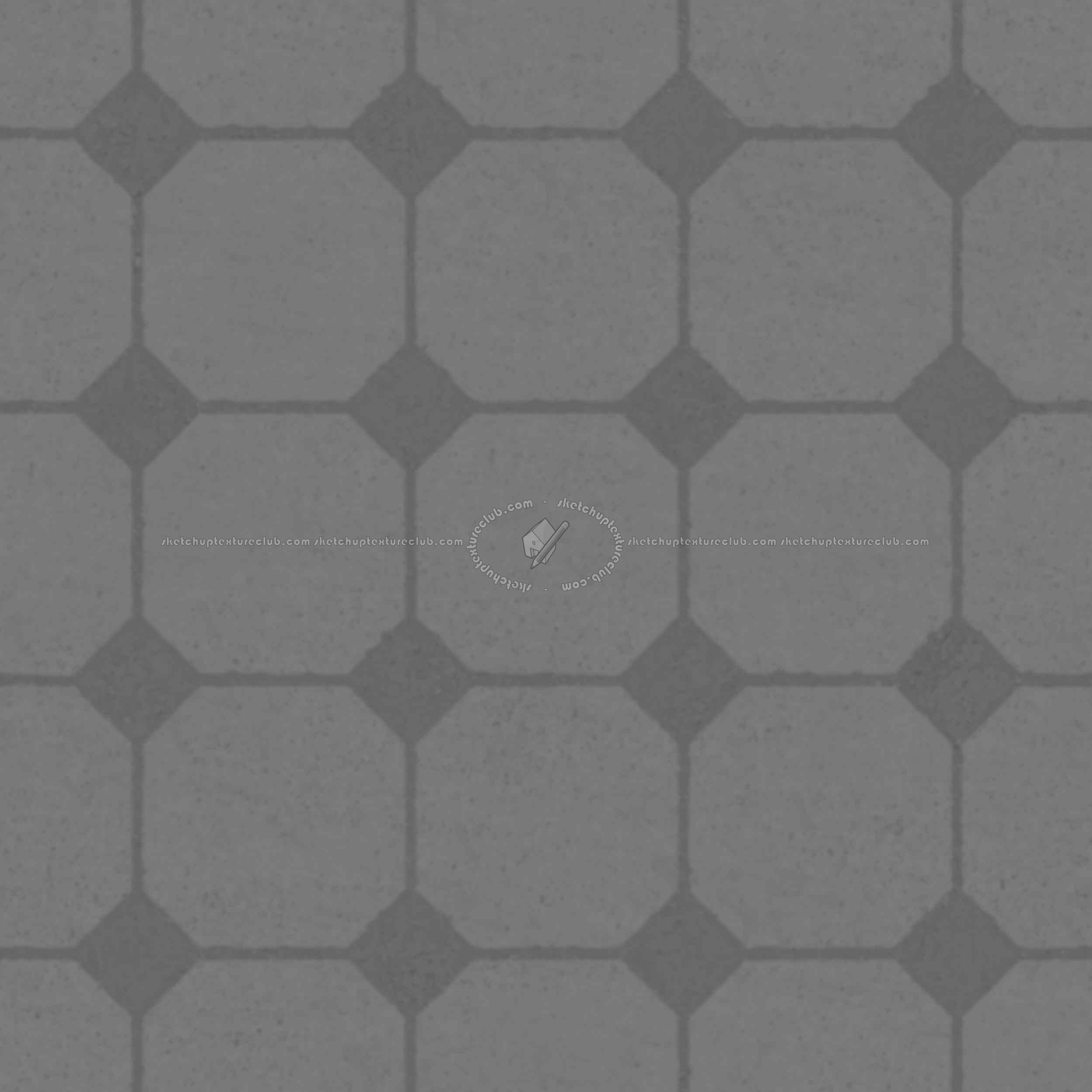 Textures   -   ARCHITECTURE   -   PAVING OUTDOOR   -   Concrete   -   Blocks regular  - Paving outdoor concrete regular block texture seamless 05768 - Displacement