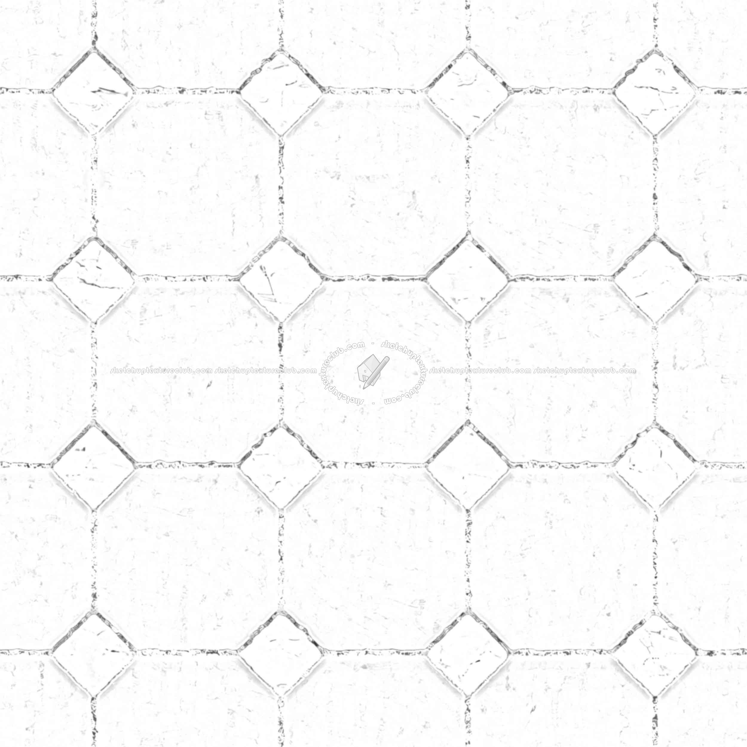 Textures   -   ARCHITECTURE   -   PAVING OUTDOOR   -   Concrete   -   Blocks regular  - Paving outdoor concrete regular block texture seamless 05769 - Ambient occlusion