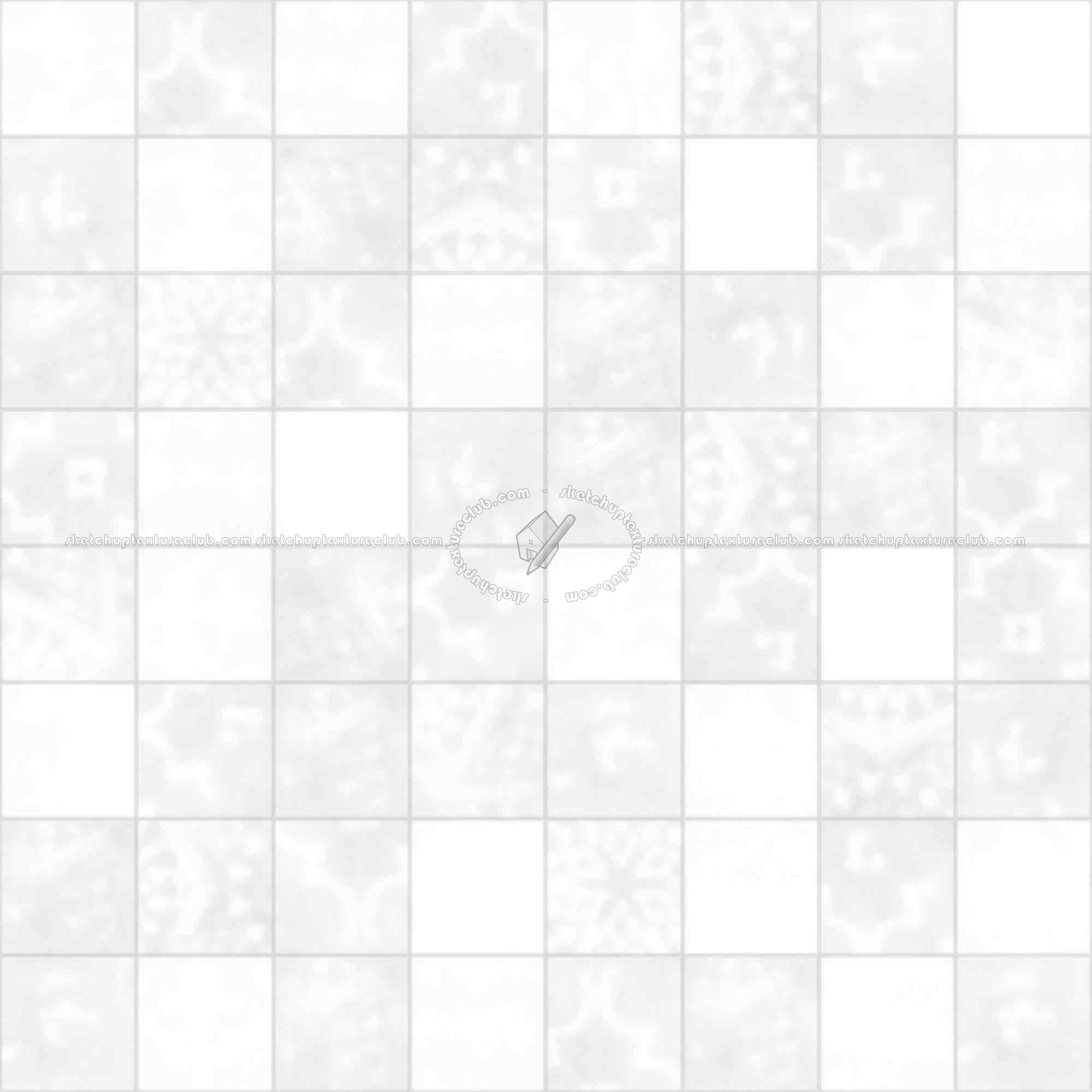 Textures   -   ARCHITECTURE   -   TILES INTERIOR   -   Mosaico   -   Mixed format  - Mosaico patterned tiles texture seamless 1 15678 - Ambient occlusion