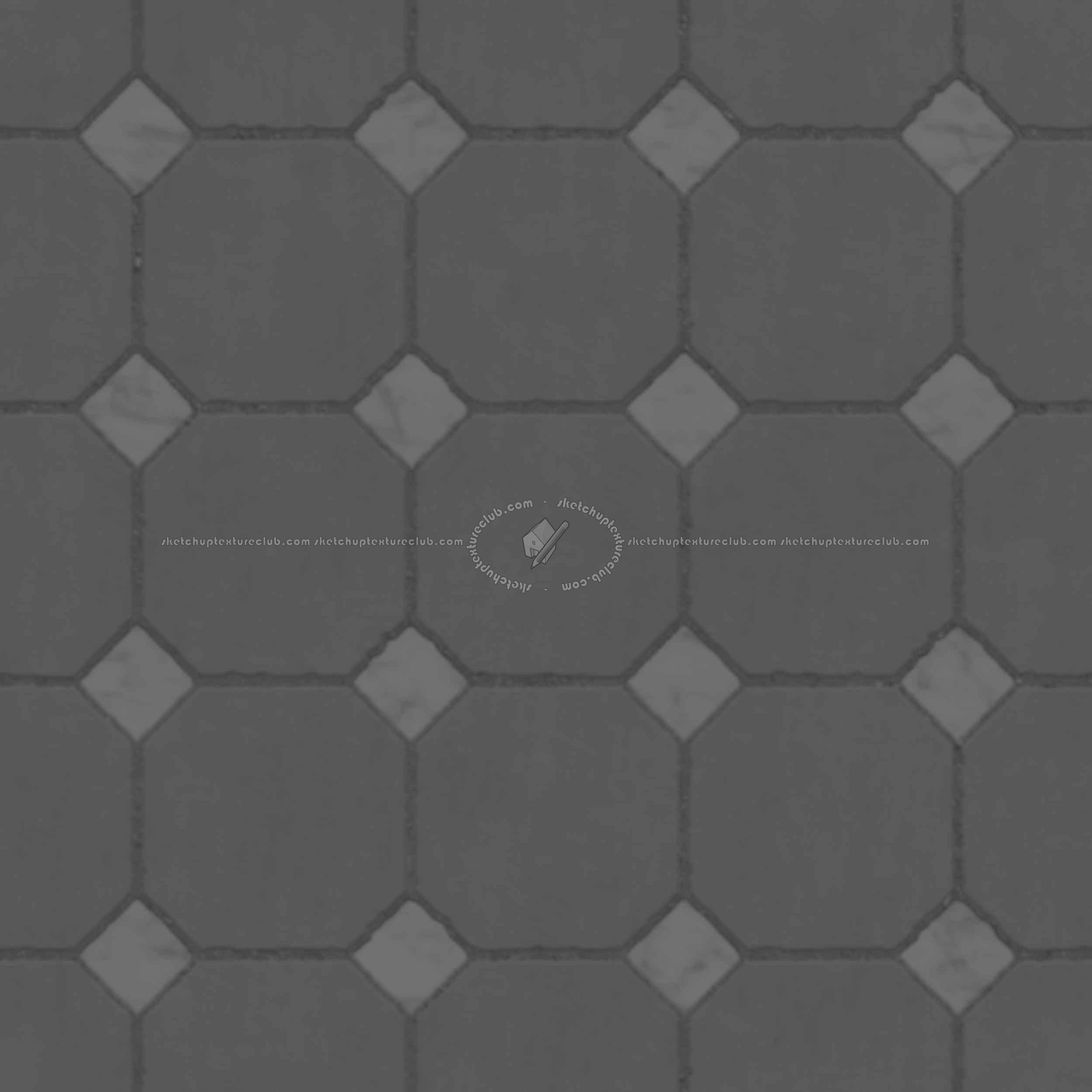 Textures   -   ARCHITECTURE   -   PAVING OUTDOOR   -   Concrete   -   Blocks regular  - Paving outdoor concrete regular block texture seamless 05770 - Displacement