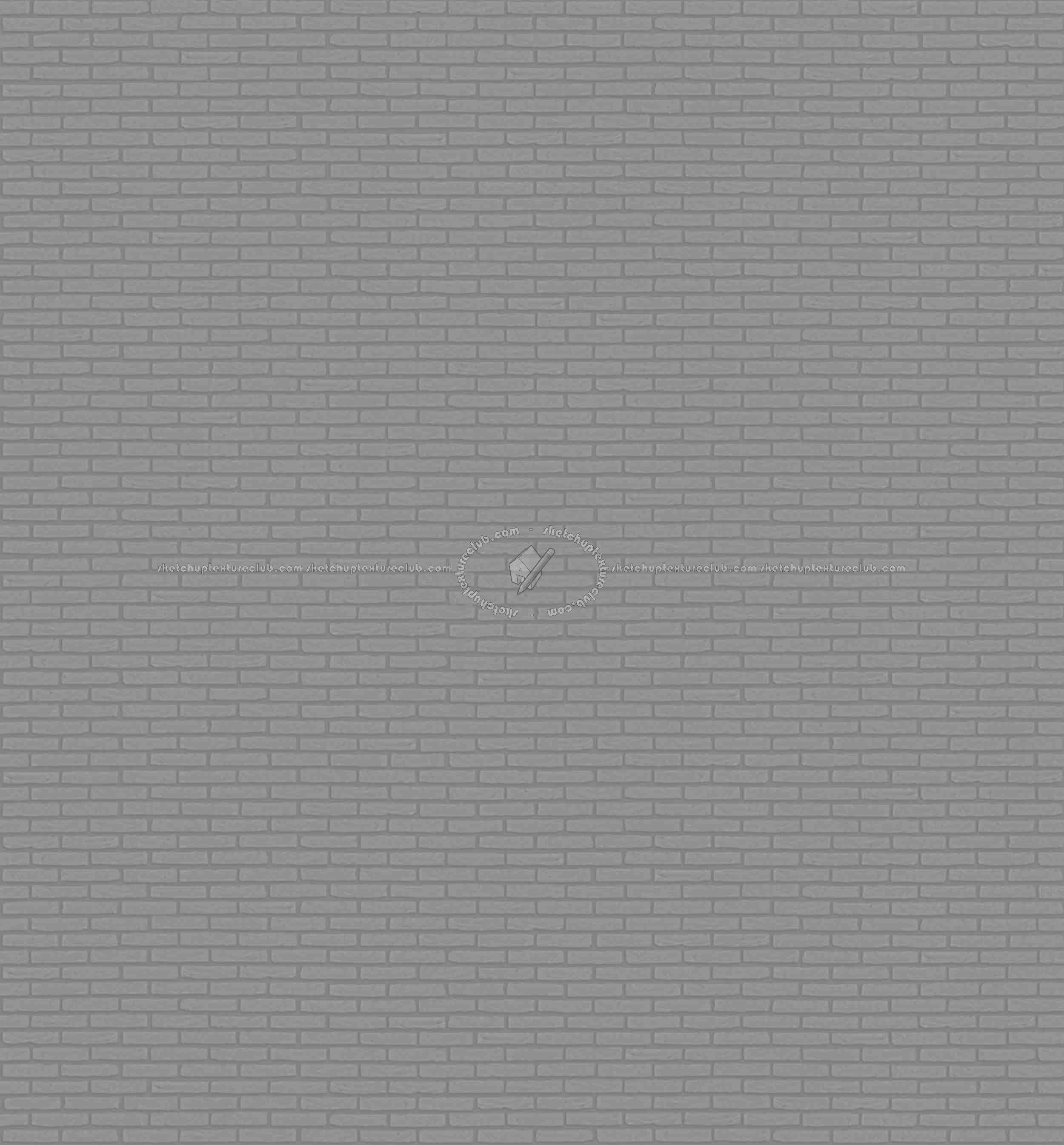 Textures   -   ARCHITECTURE   -   BRICKS   -   Facing Bricks   -   Rustic  - Rustic bricks texture seamless 17230 - Displacement